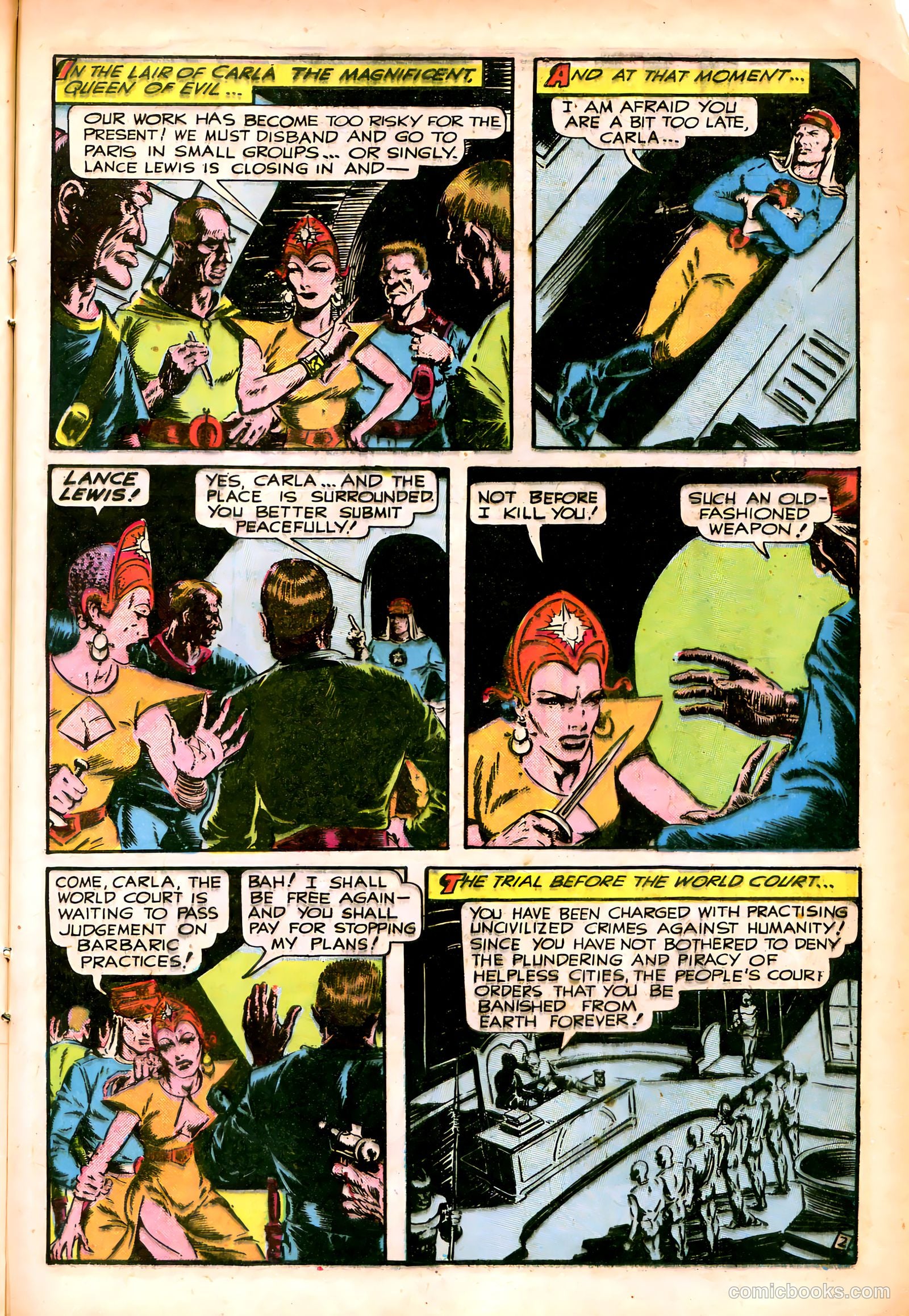 Startling Comics #51 (1948) — page 33 of 52