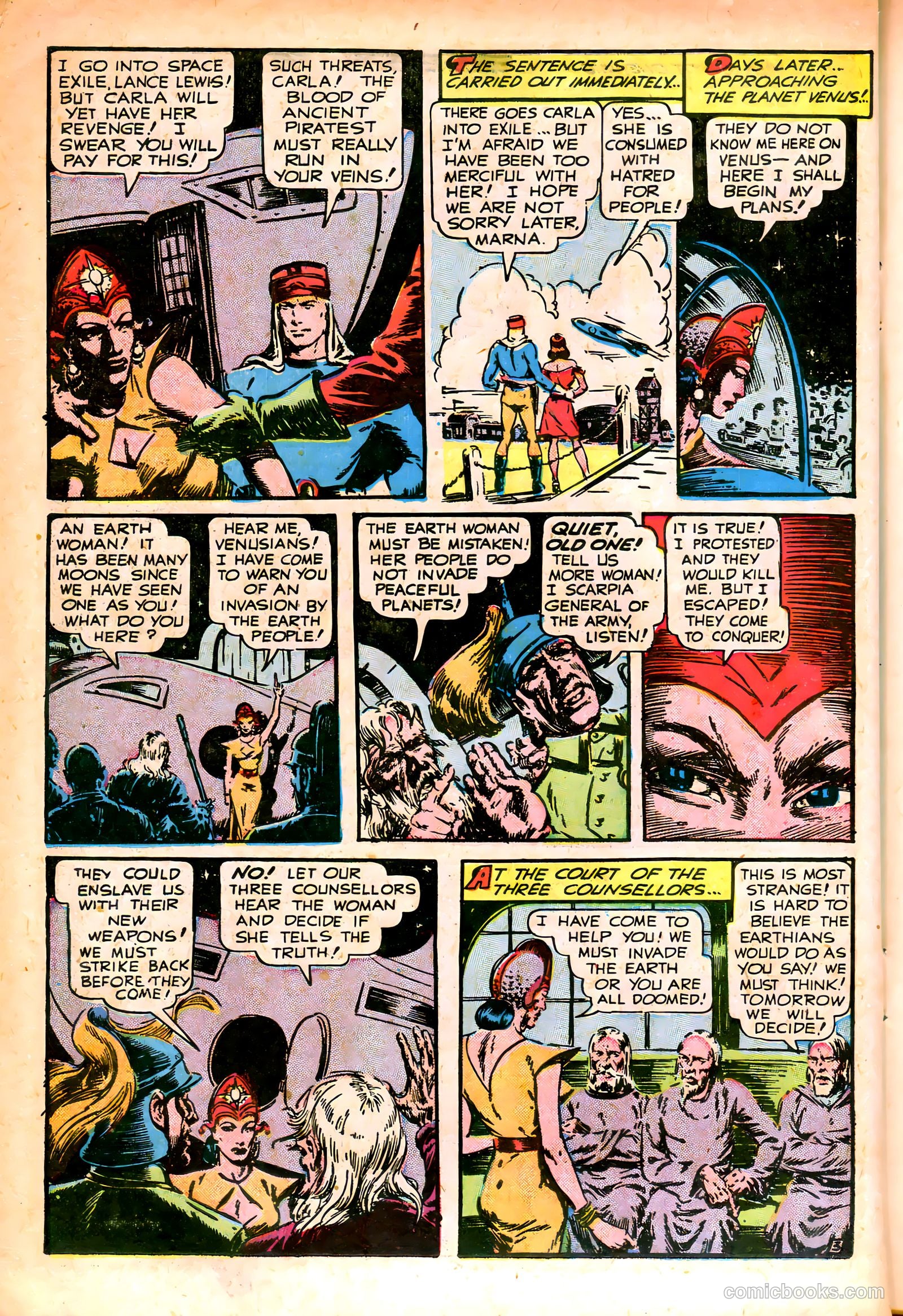 Startling Comics #51 (1948) — page 34 of 52