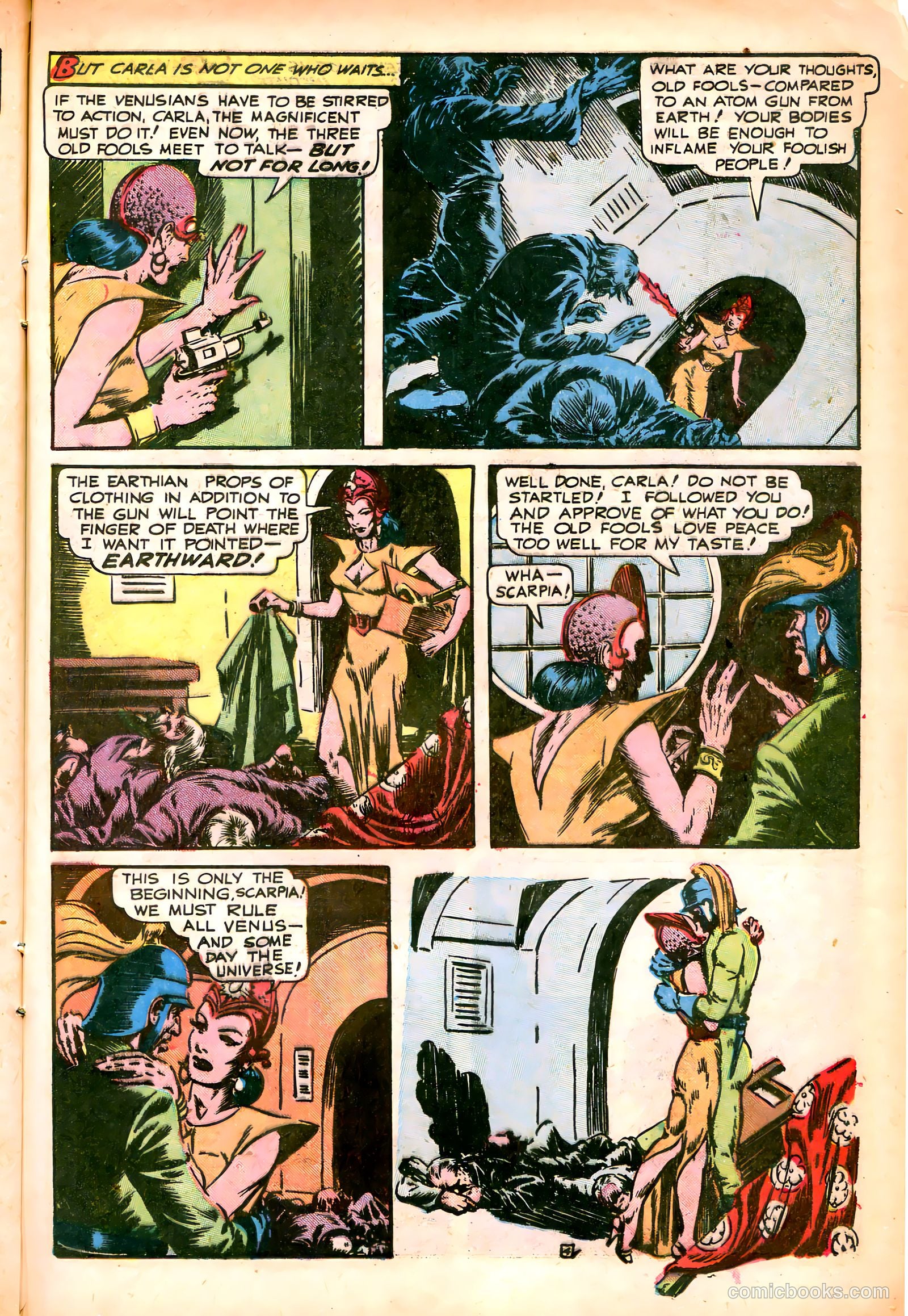Startling Comics #51 (1948) — page 35 of 52