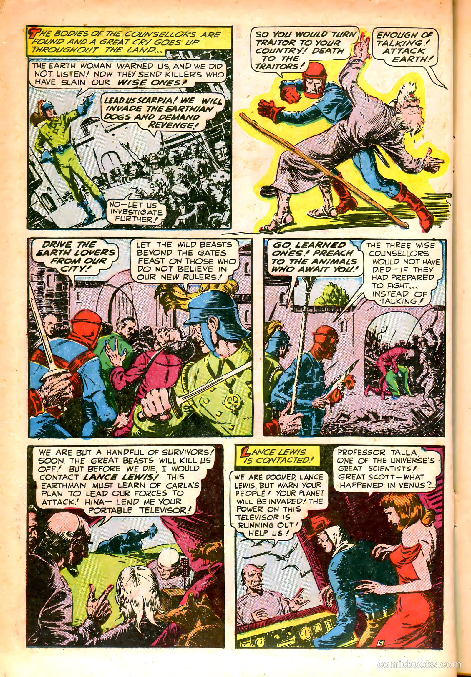 Startling Comics #51 (1948) — page 36 of 52