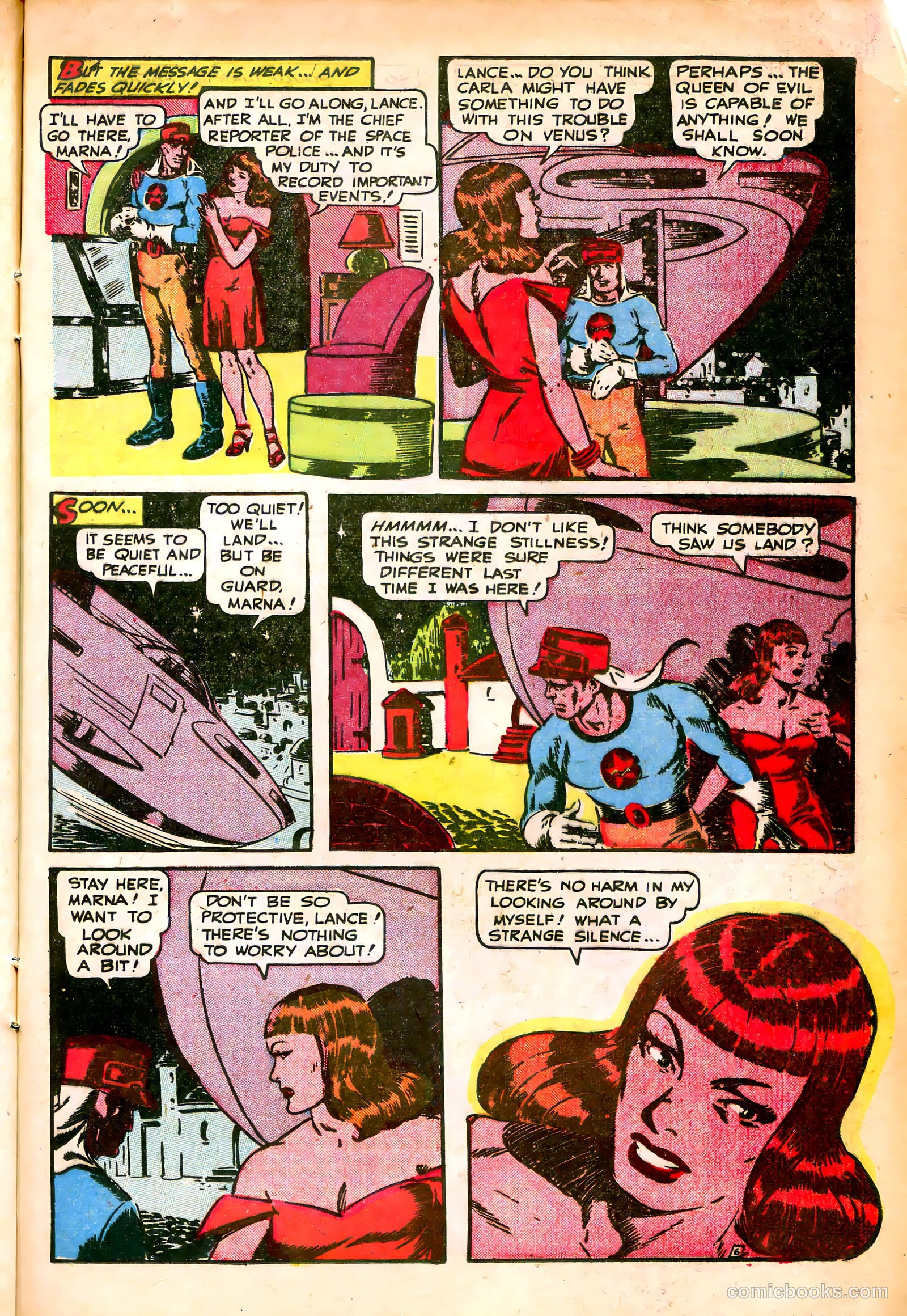 Startling Comics #51 (1948) — page 37 of 52