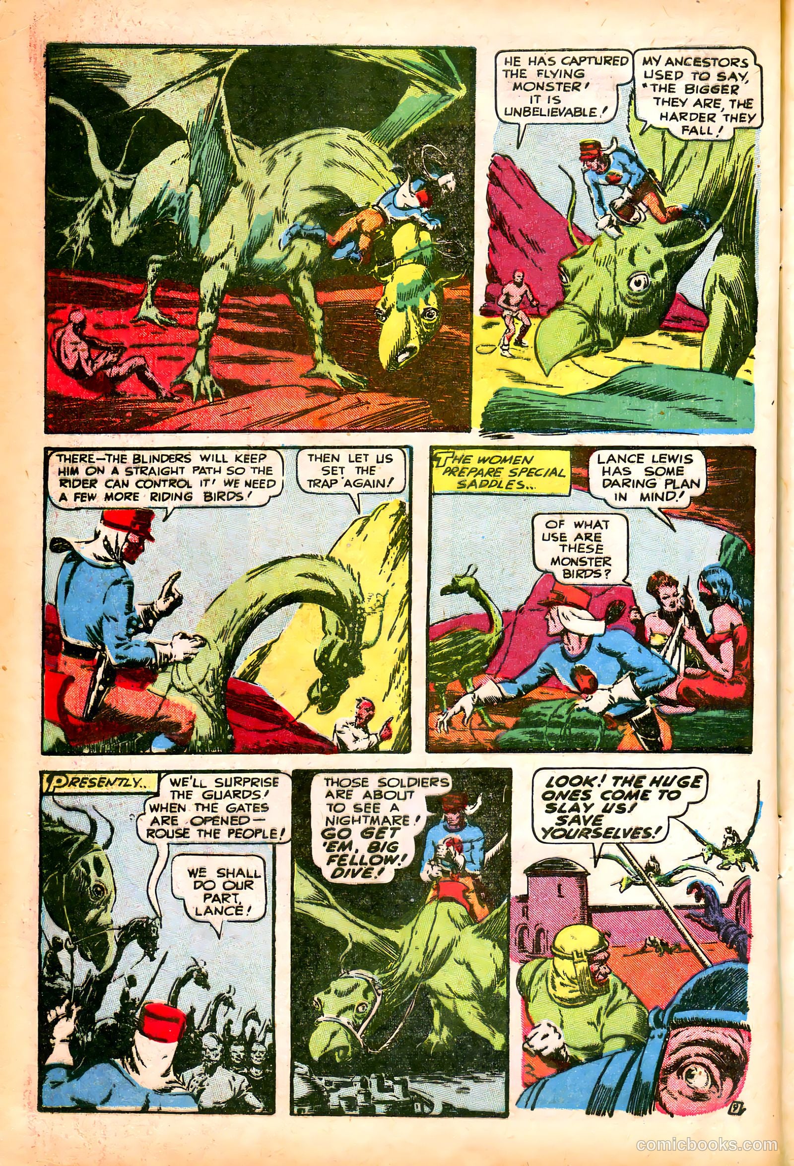 Startling Comics #51 (1948) — page 40 of 52