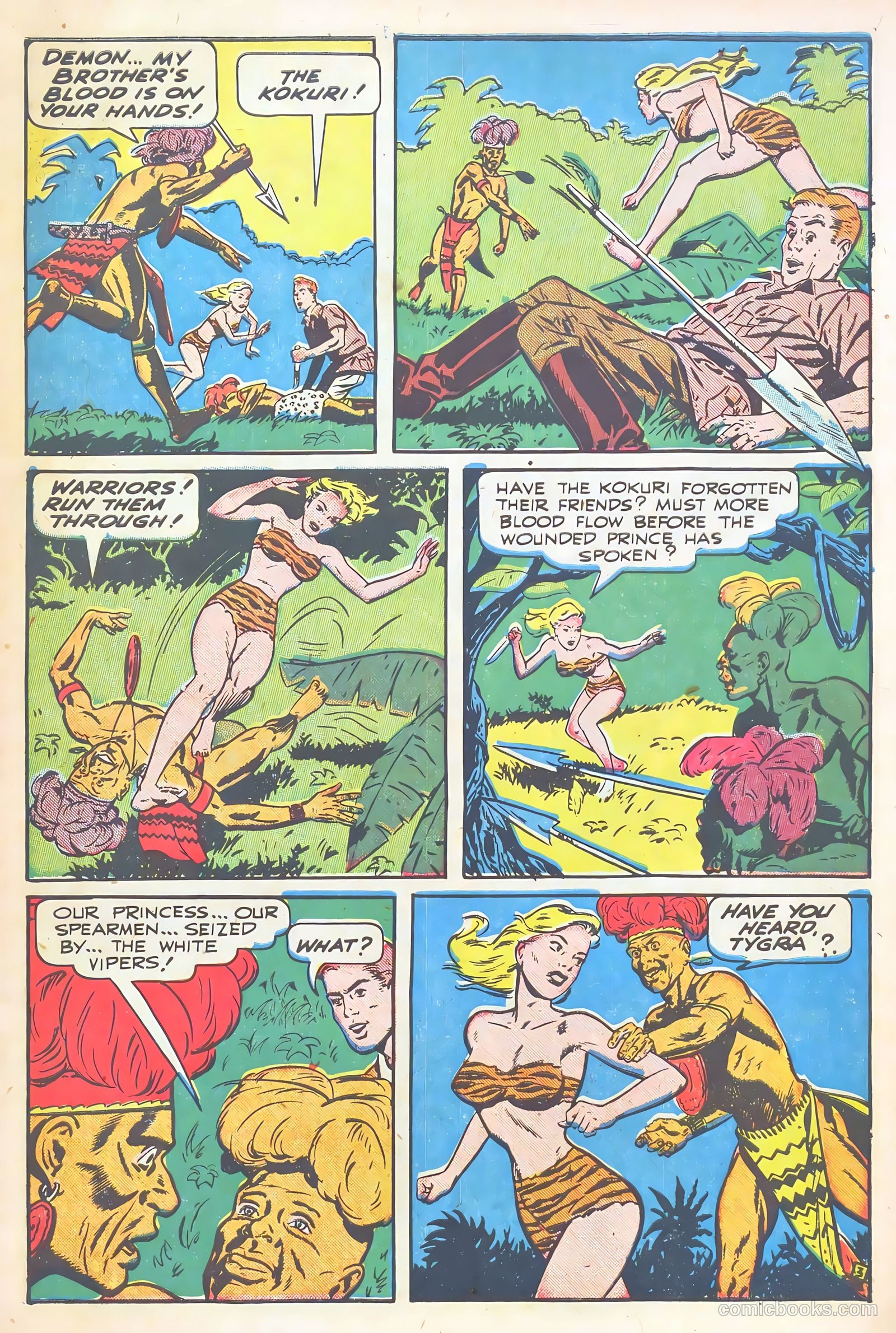 Startling Comics #52 (1948) — page 5 of 52