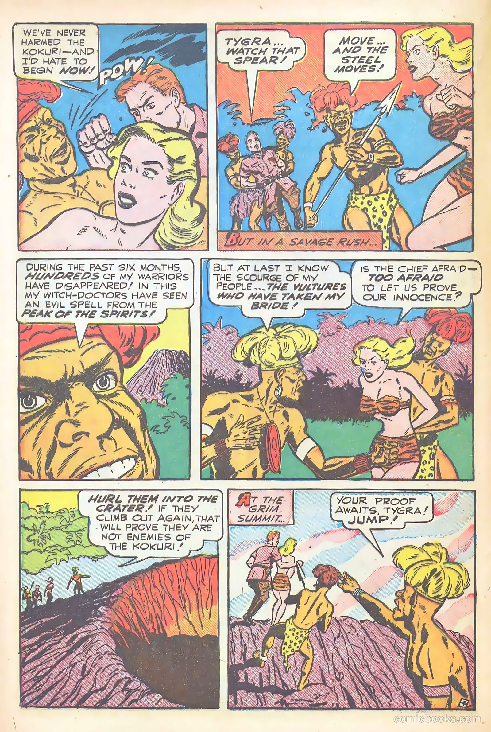 Startling Comics #52 (1948) — page 6 of 52
