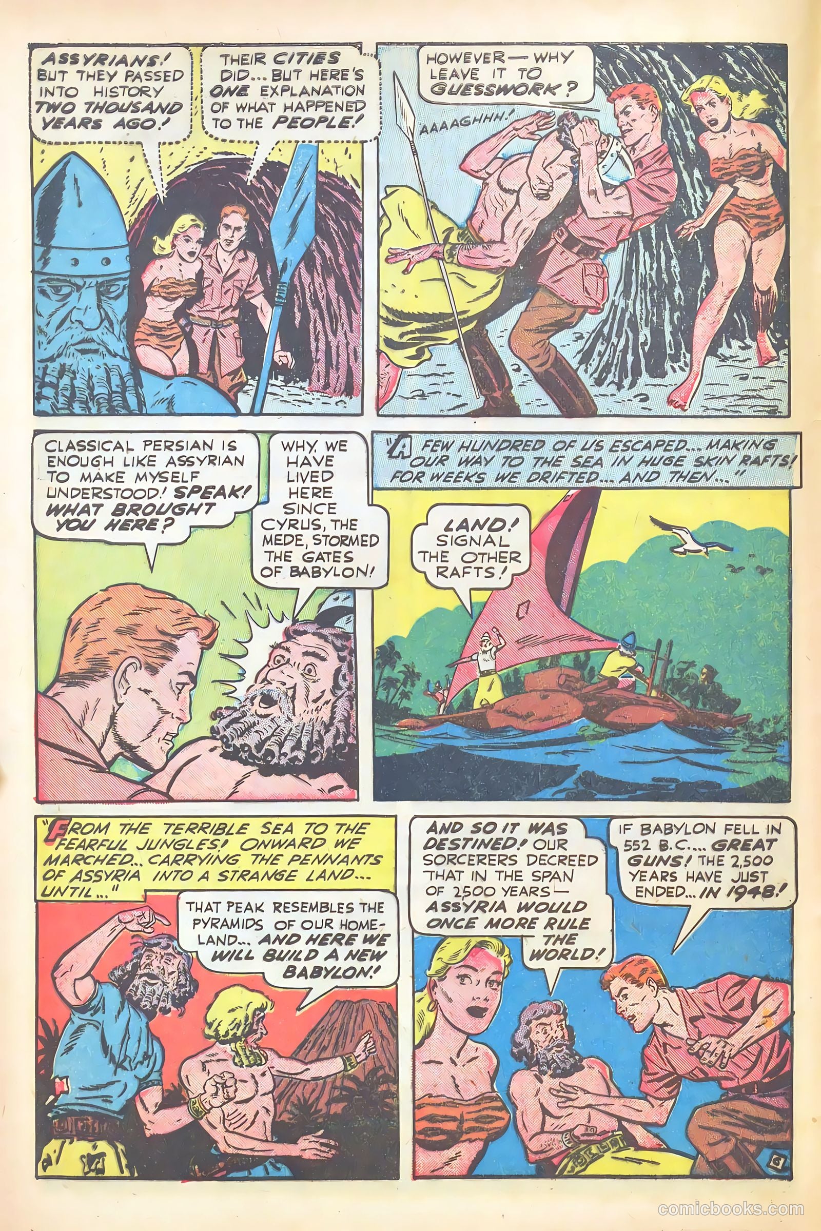 Startling Comics #52 (1948) — page 8 of 52
