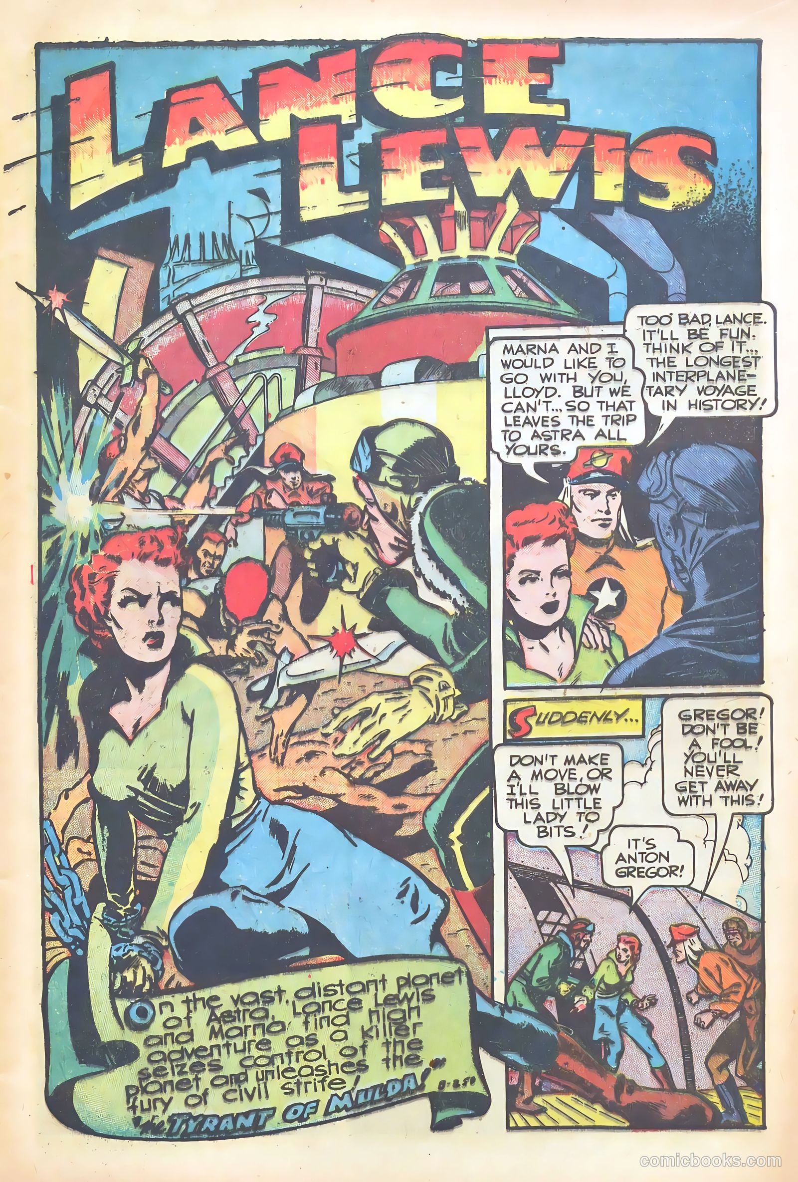 Startling Comics #52 (1948) — page 13 of 52