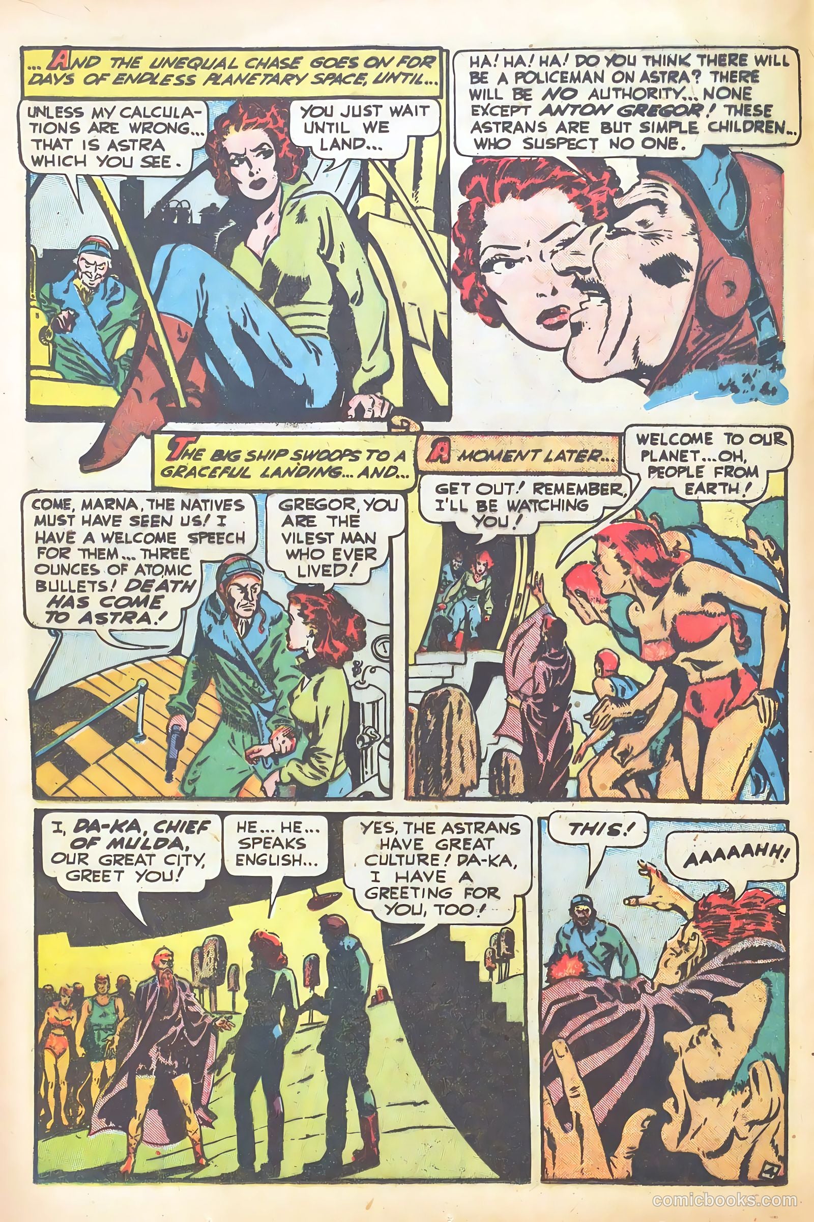 Startling Comics #52 (1948) — page 16 of 52