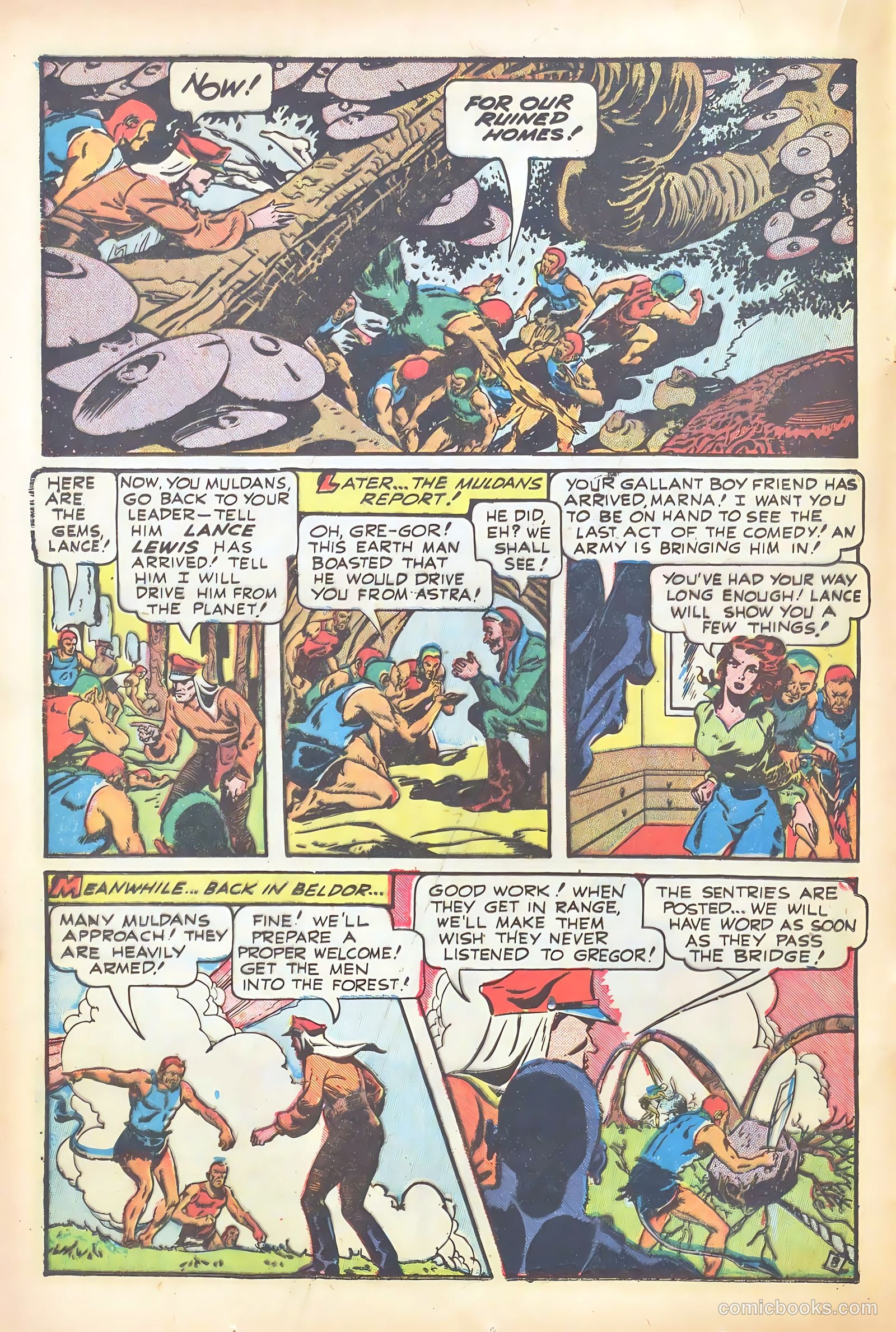 Startling Comics #52 (1948) — page 20 of 52