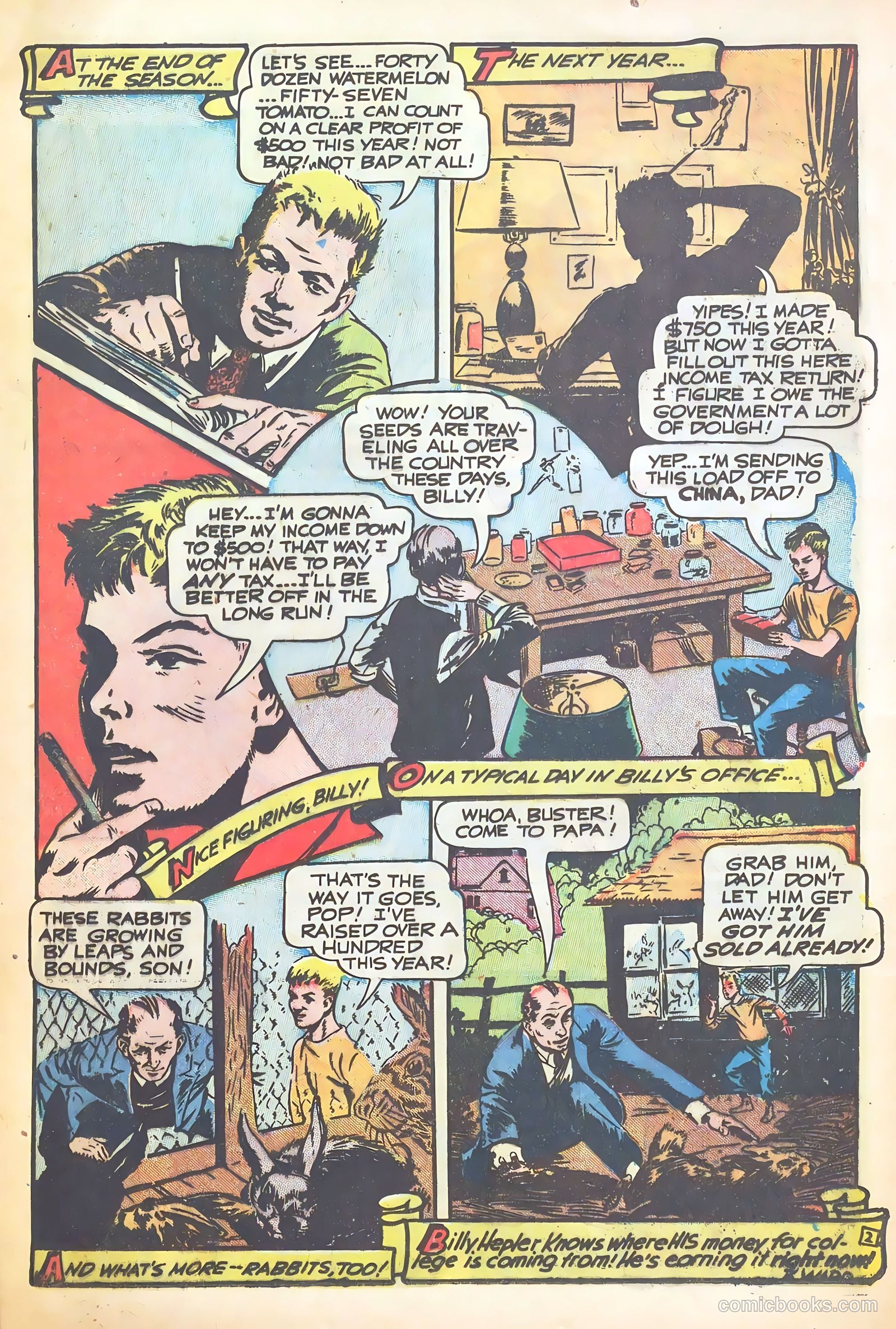 Startling Comics #52 (1948) — page 37 of 52