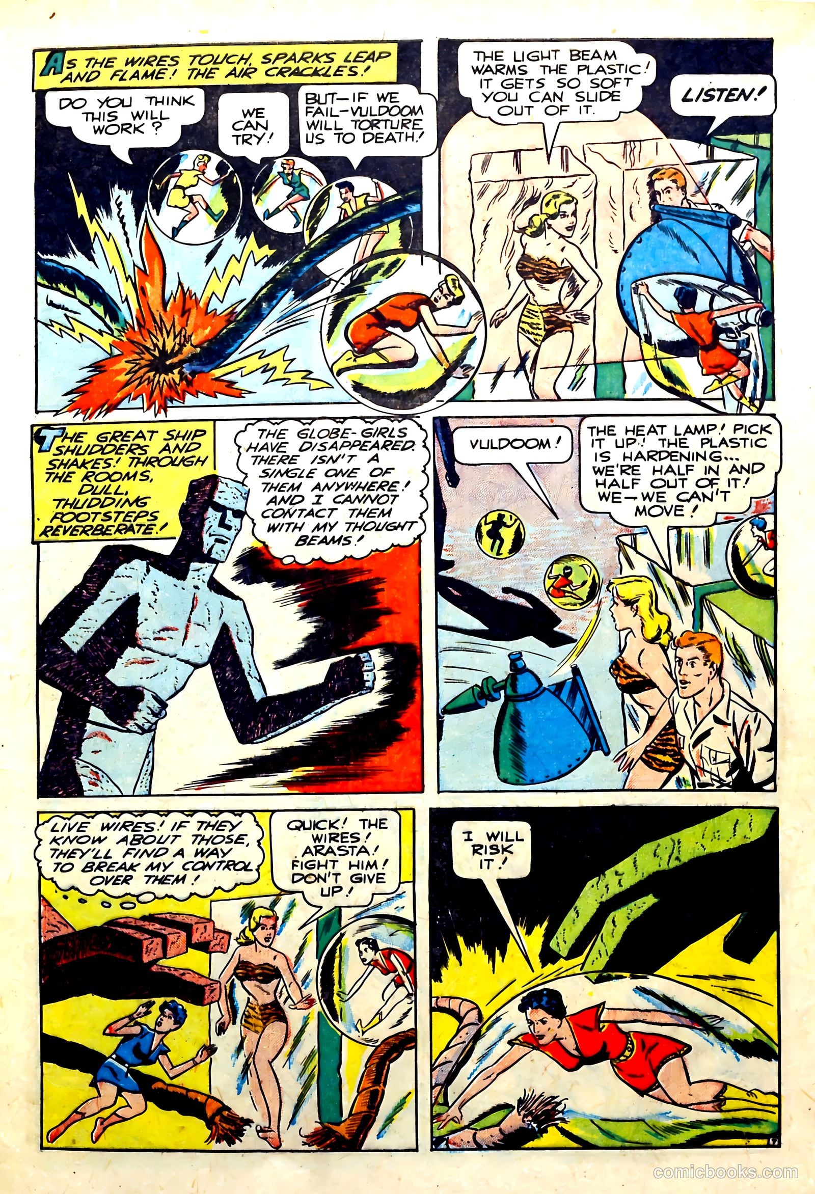 Startling Comics #53 (1948) — page 9 of 52