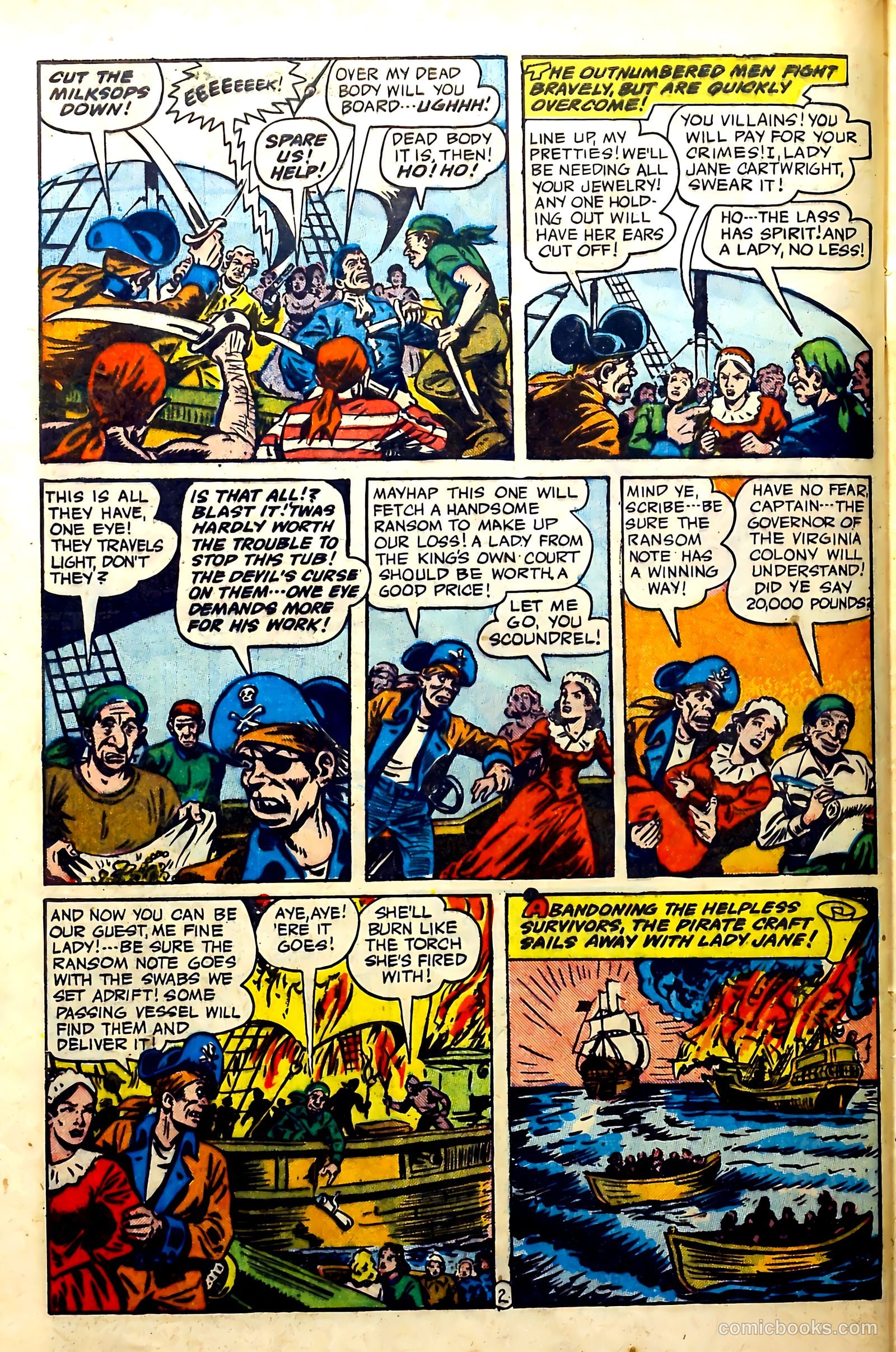 Startling Comics #53 (1948) — page 40 of 52
