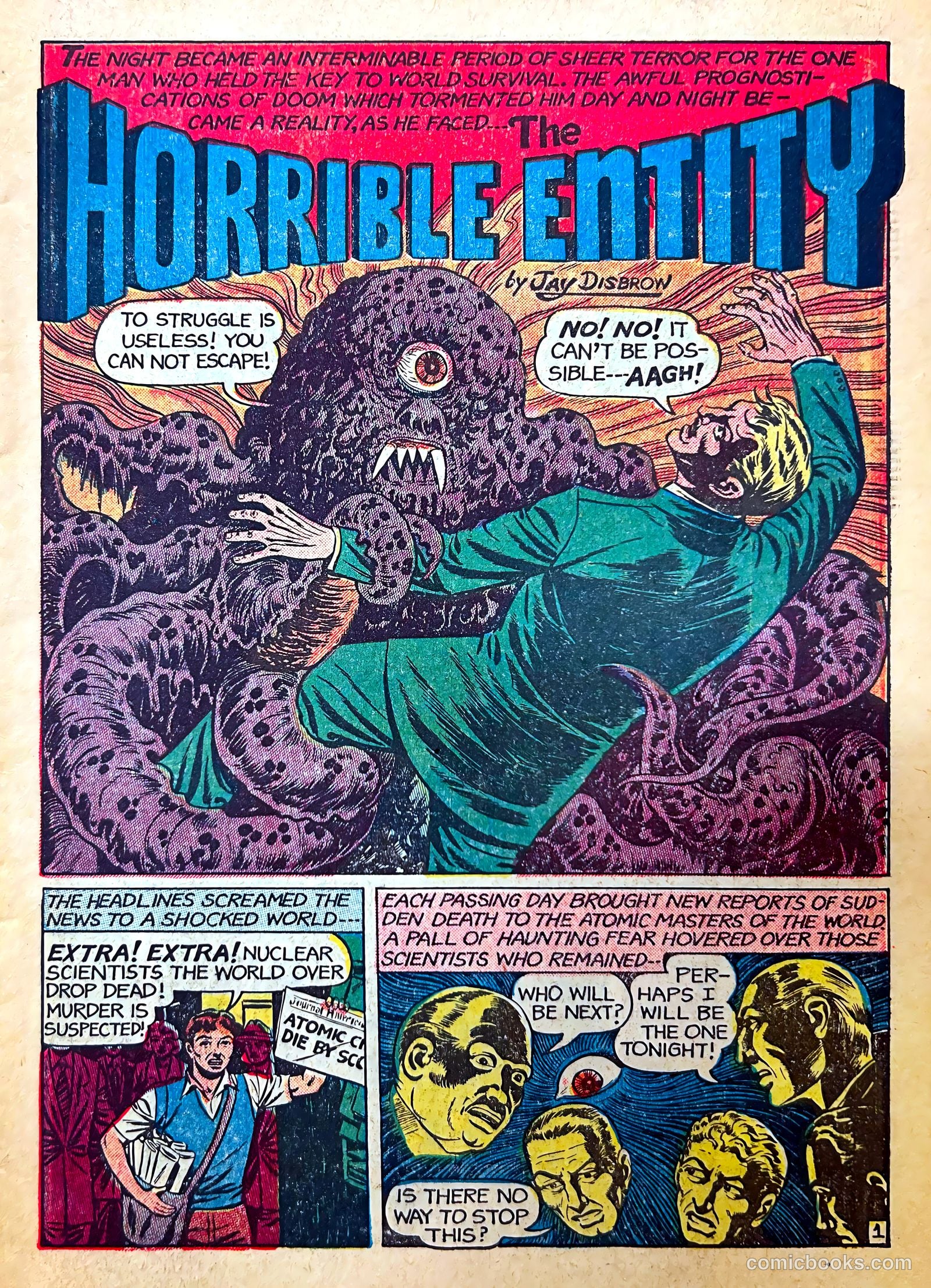 Startling Terror Tales #10 (1954) — page 3 of 36