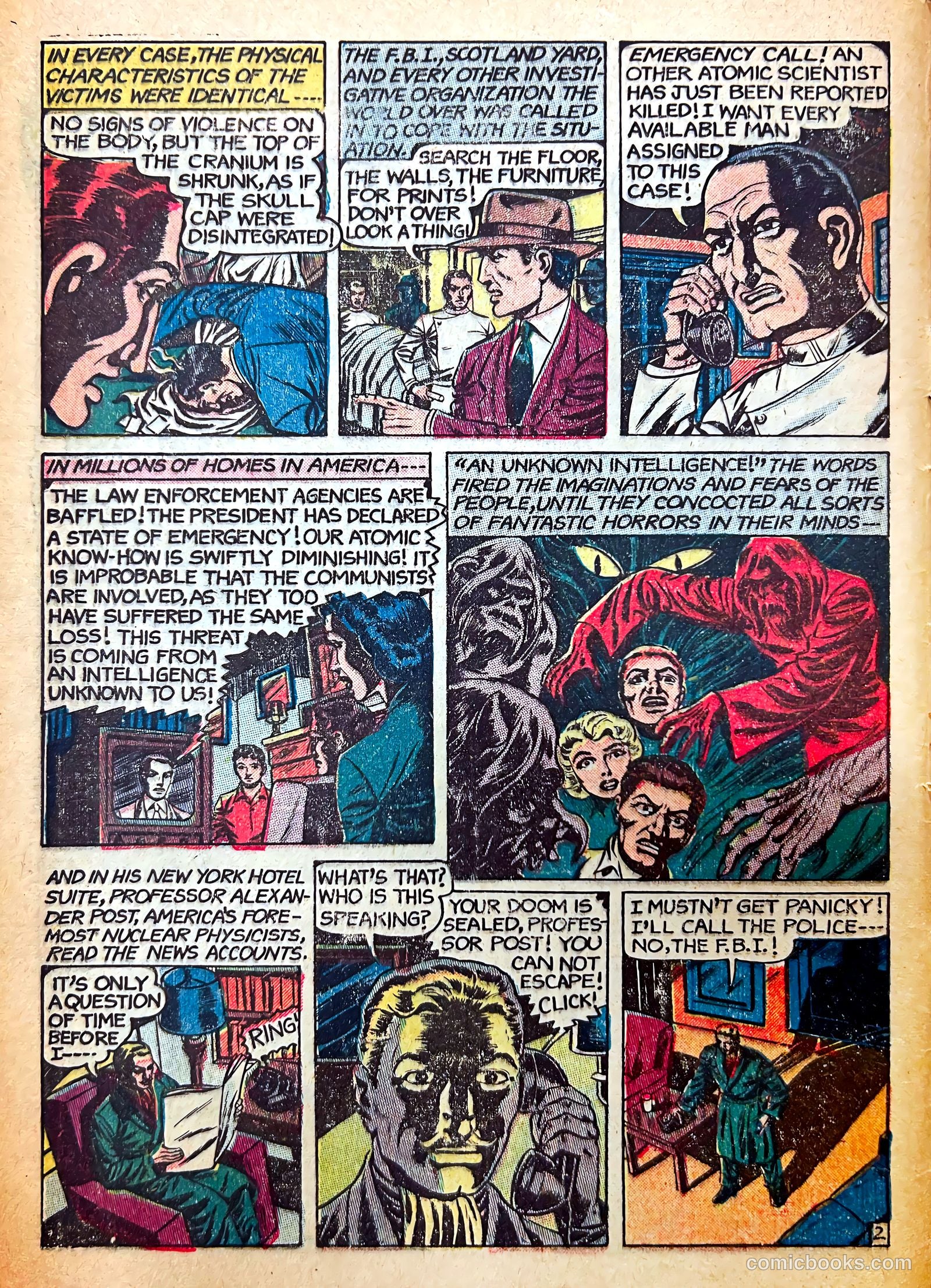 Startling Terror Tales #10 (1954) — page 4 of 36