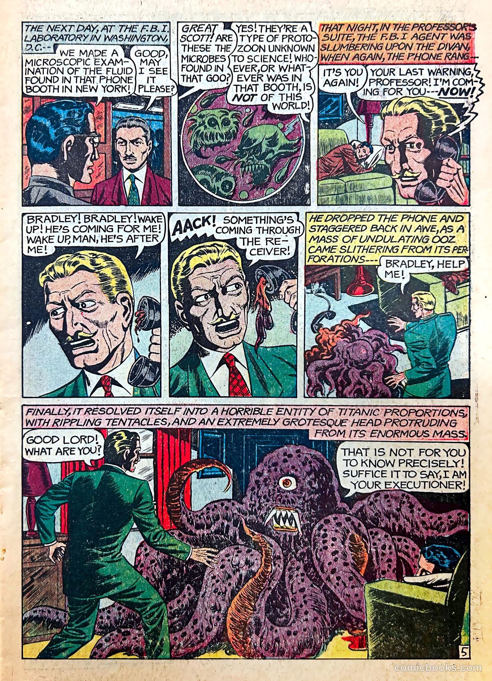 Startling Terror Tales #10 (1954) — page 7 of 36
