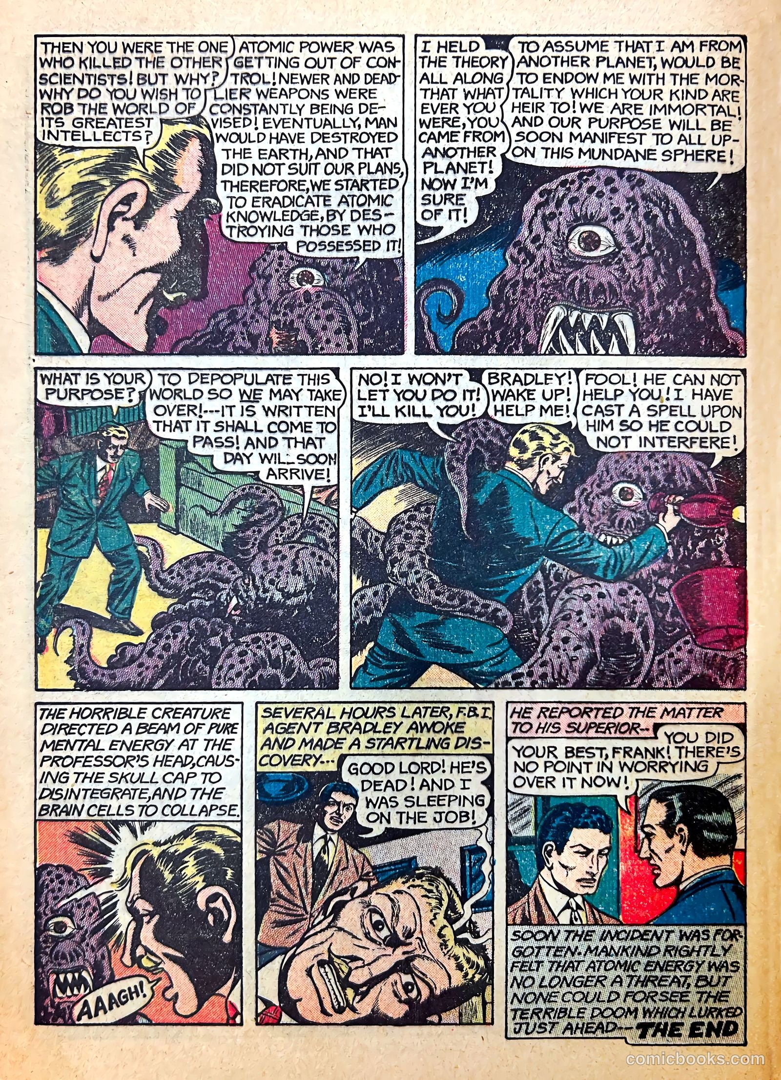 Startling Terror Tales #10 (1954) — page 8 of 36