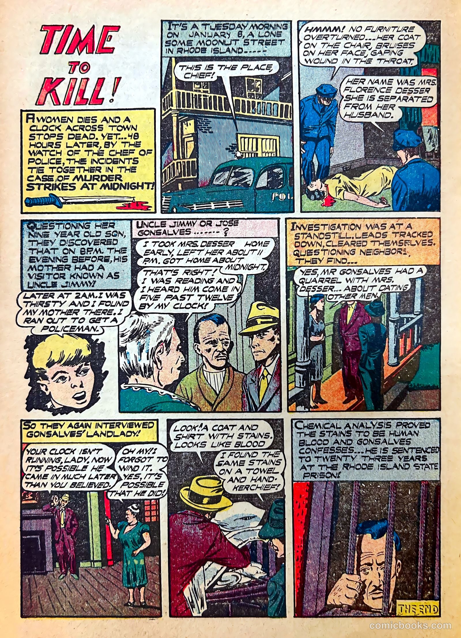 Startling Terror Tales #10 (1954) — page 22 of 36