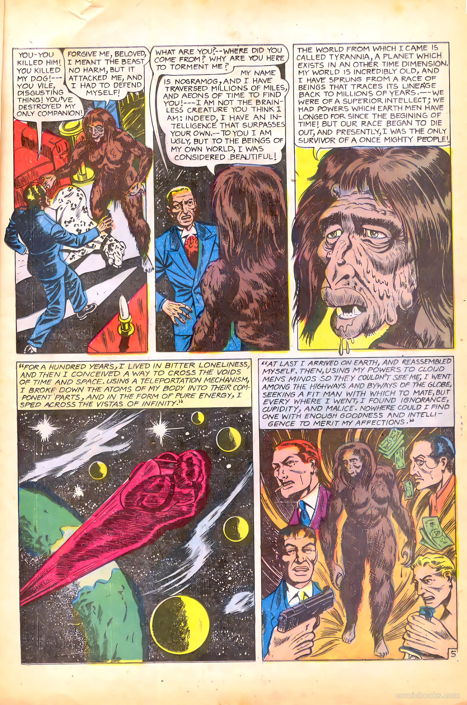 Startling Terror Tales #13 (1952) — page 7 of 36