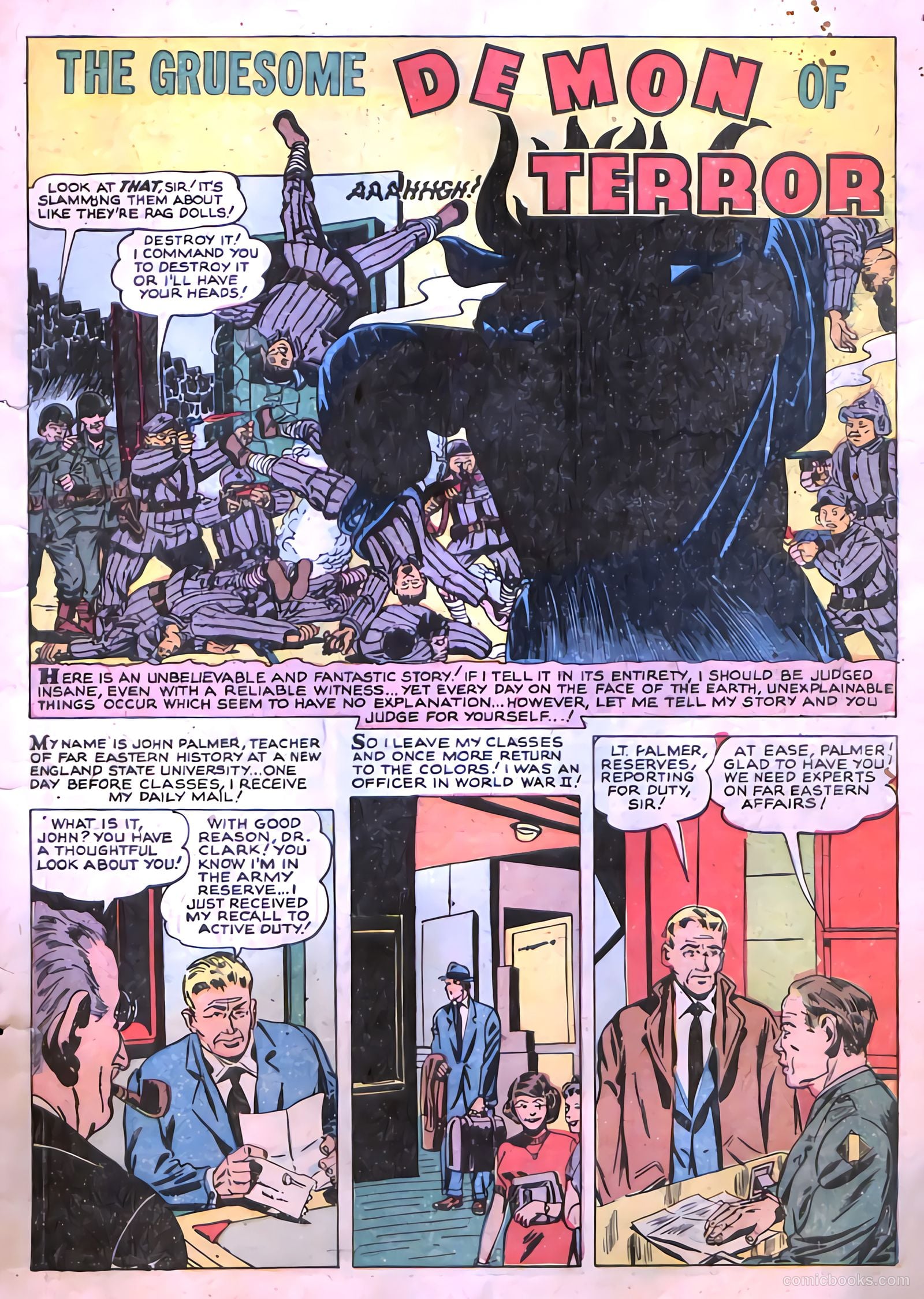 Startling Terror Tales #5 (1963) — page 3 of 36