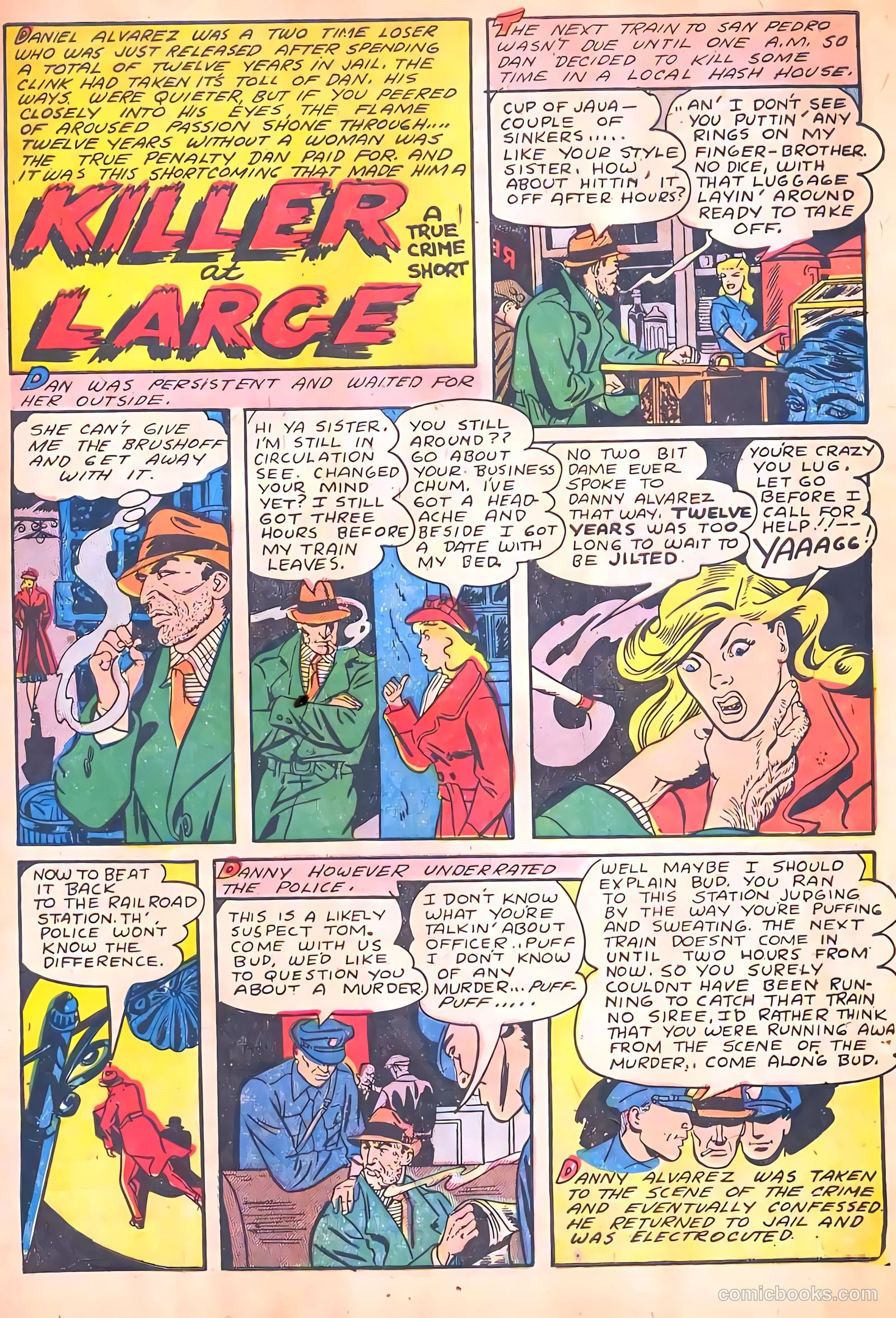 Startling Terror Tales #6 (1958) — page 9 of 36
