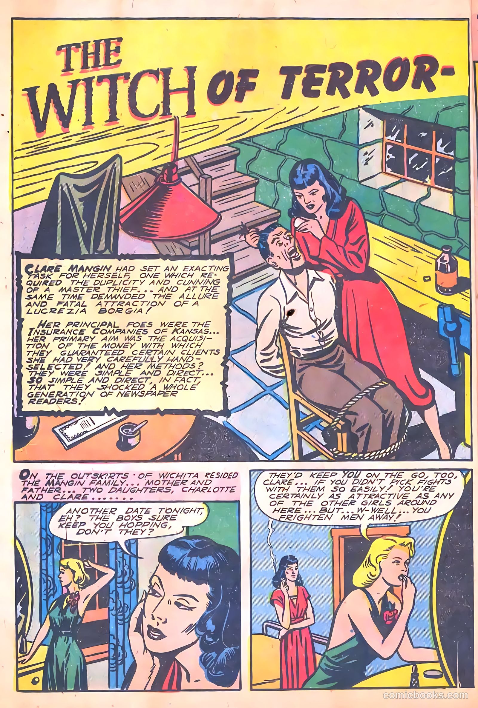 Startling Terror Tales #6 (1958) — page 12 of 36