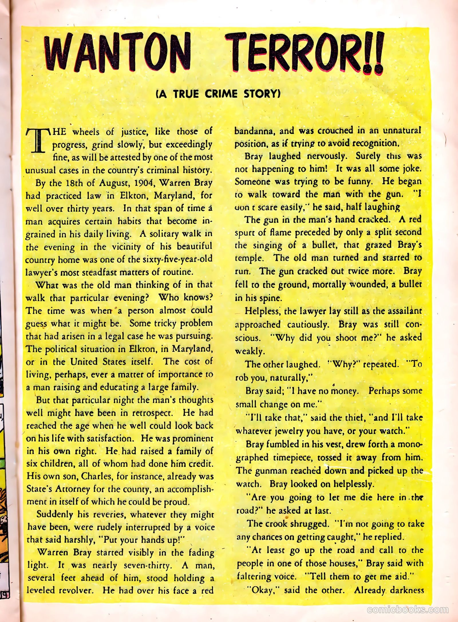 Startling Terror Tales #8 (1954) — page 21 of 36