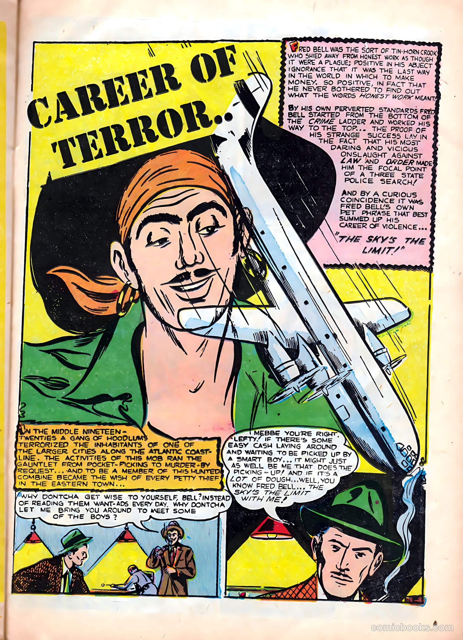 Startling Terror Tales #8 (1954) — page 23 of 36