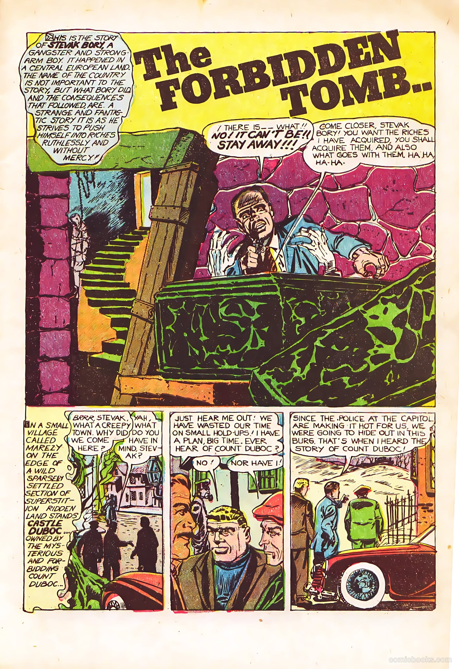 Startling Terror Tales #9 (1954) — page 3 of 36