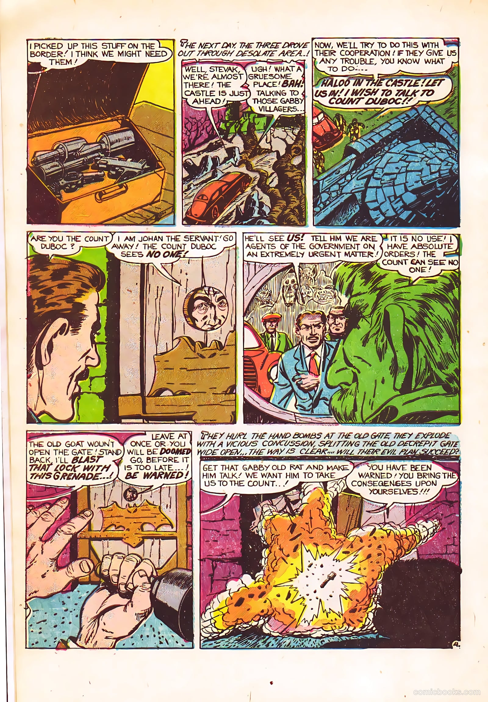 Startling Terror Tales #9 (1954) — page 6 of 36