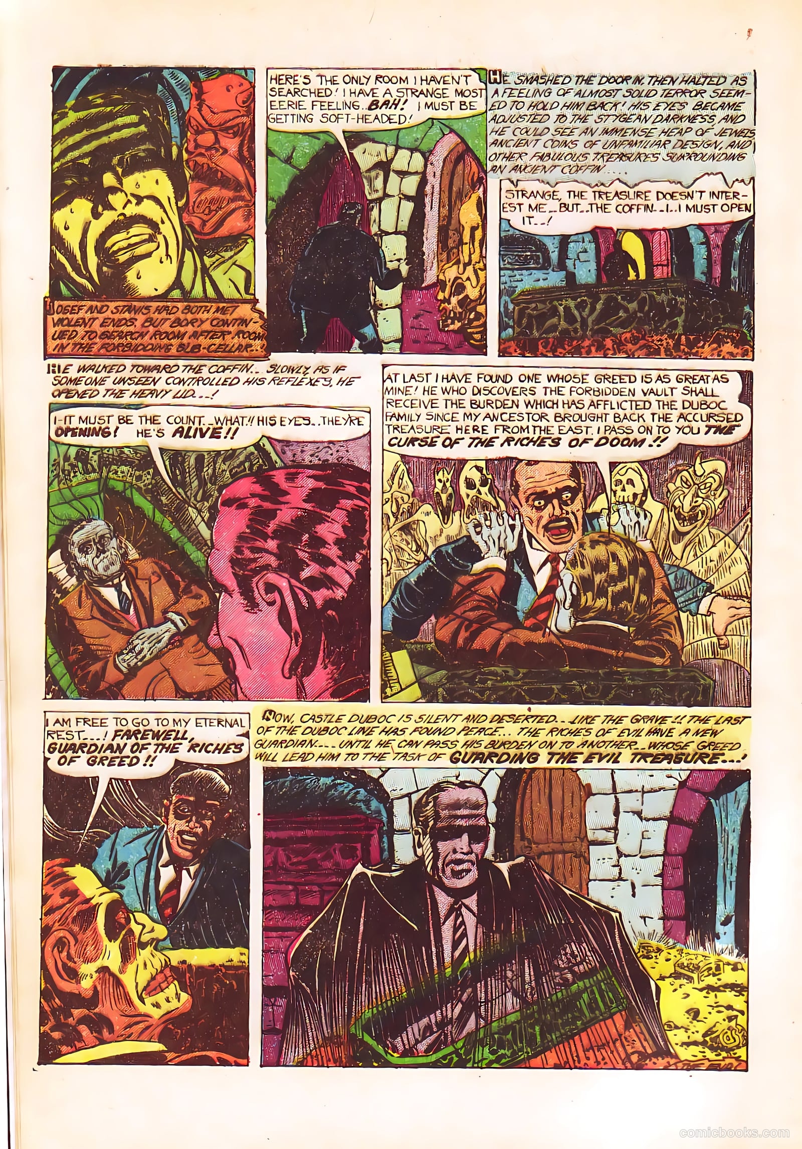 Startling Terror Tales #9 (1954) — page 8 of 36