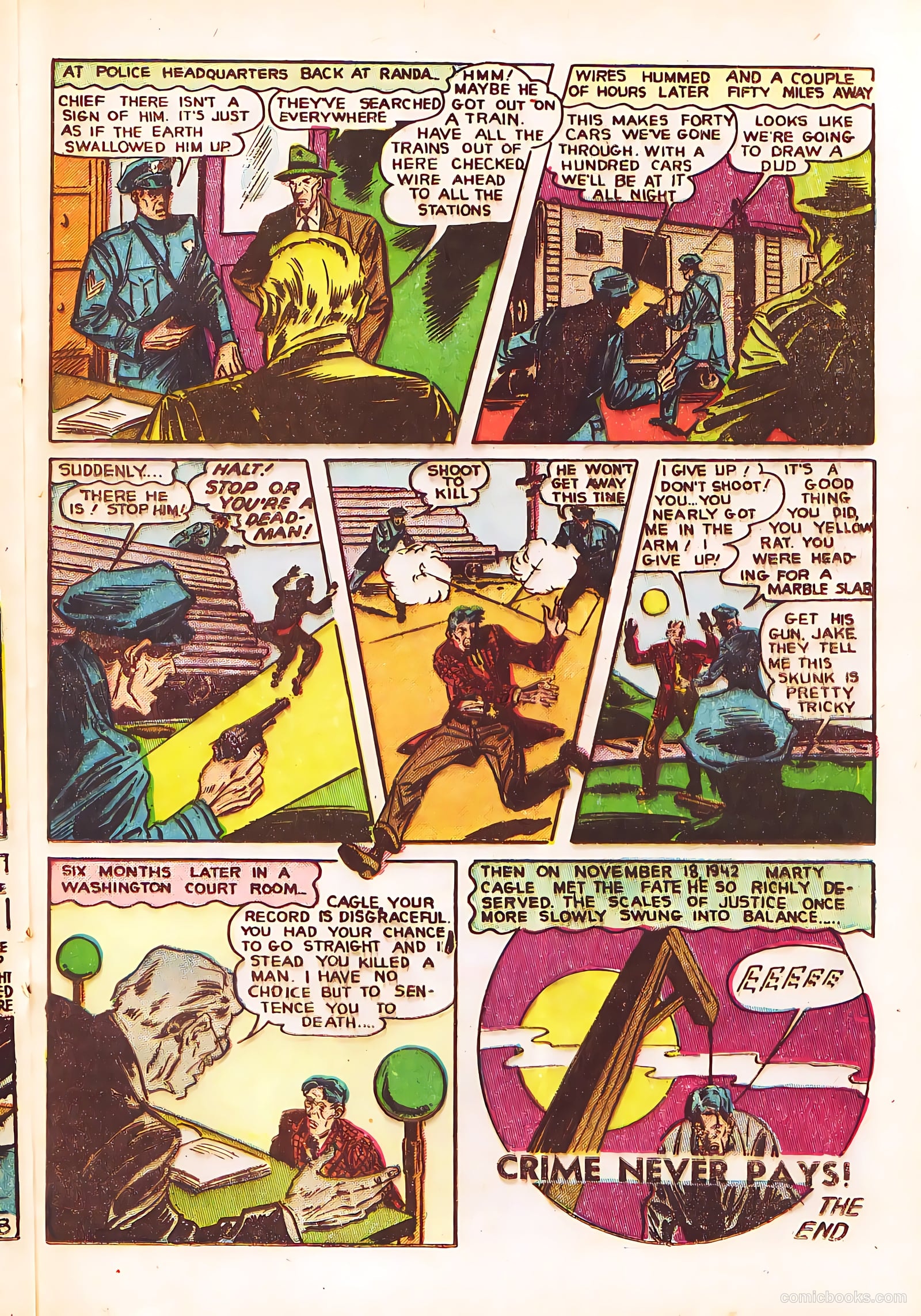 Startling Terror Tales #9 (1954) — page 21 of 36