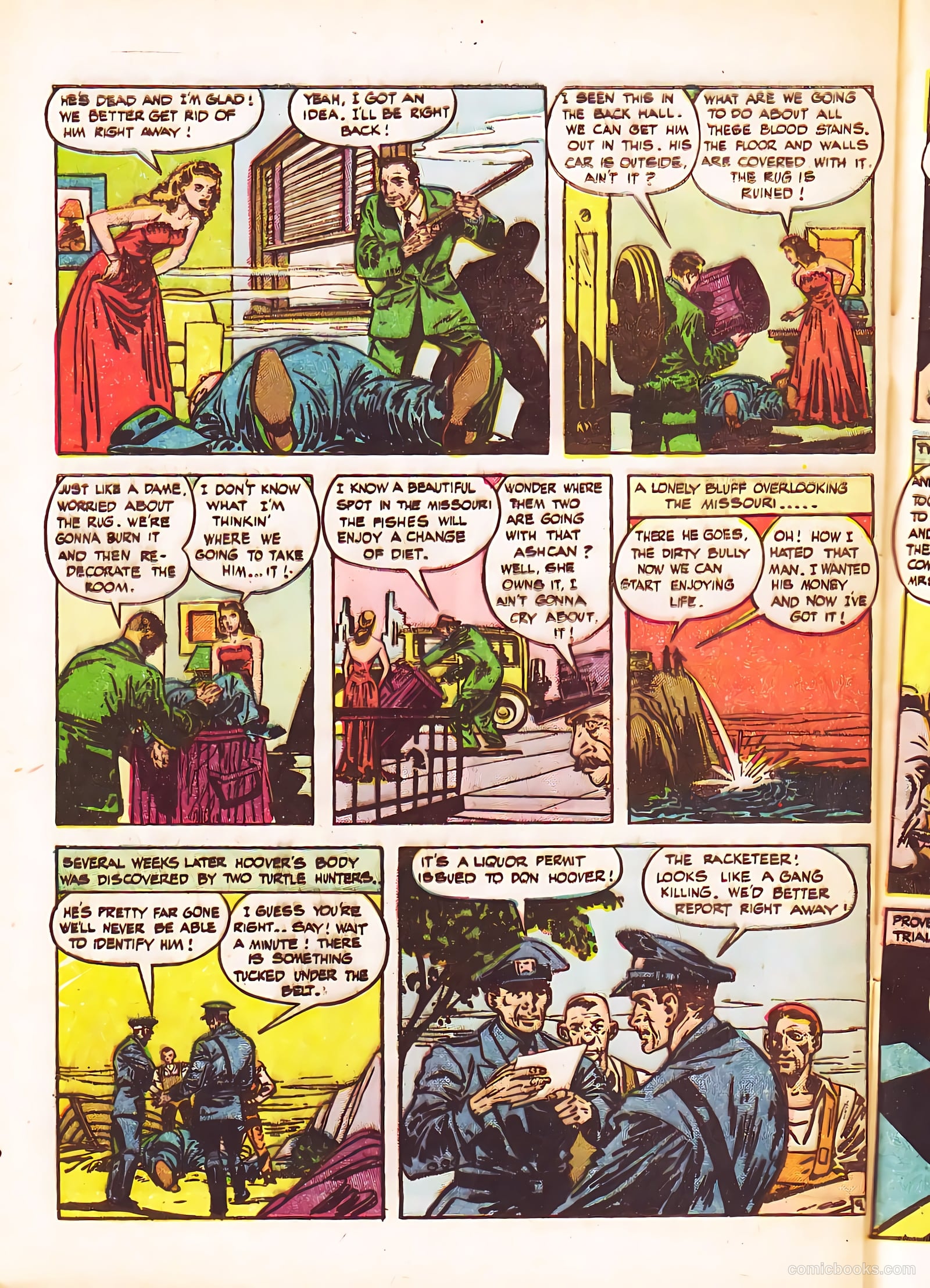 Startling Terror Tales #9 (1954) — page 32 of 36