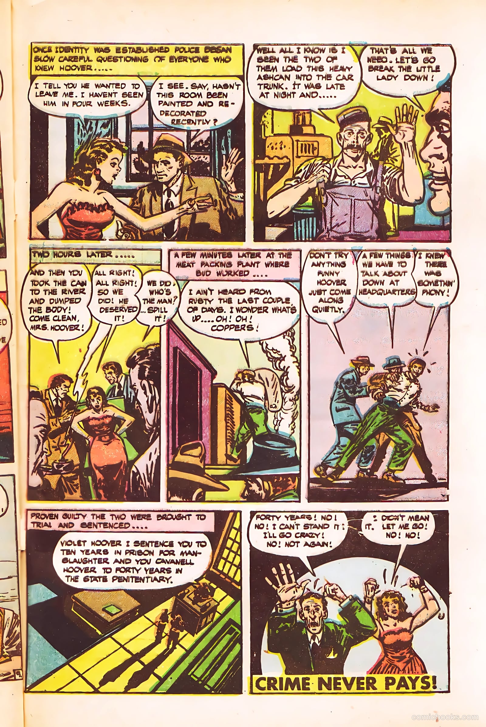 Startling Terror Tales #9 (1954) — page 33 of 36