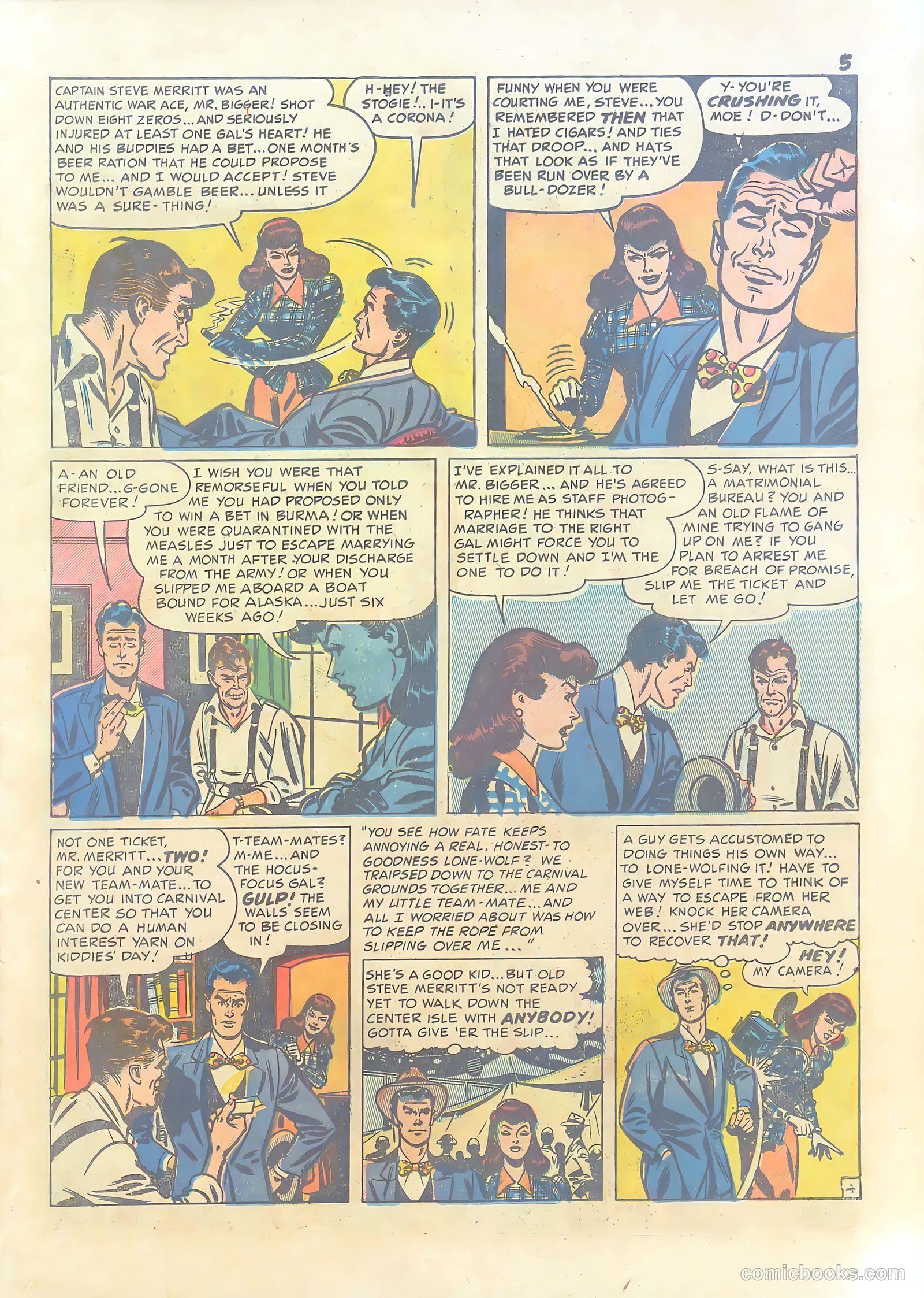 Steve Merritt #1 (1949) — page 5 of 32
