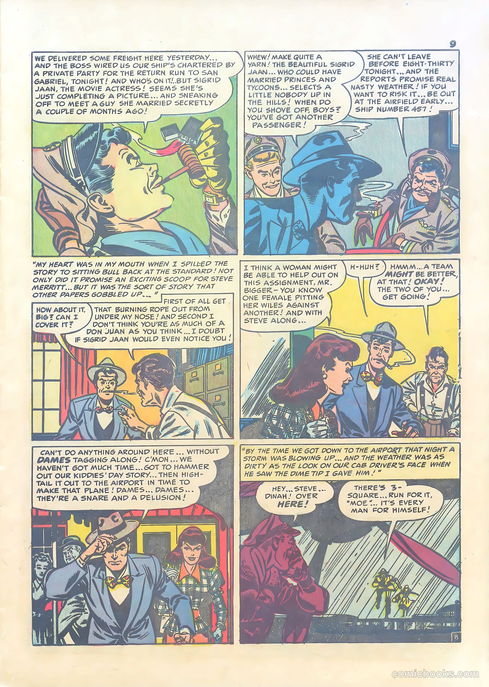 Steve Merritt #1 (1949) — page 9 of 32