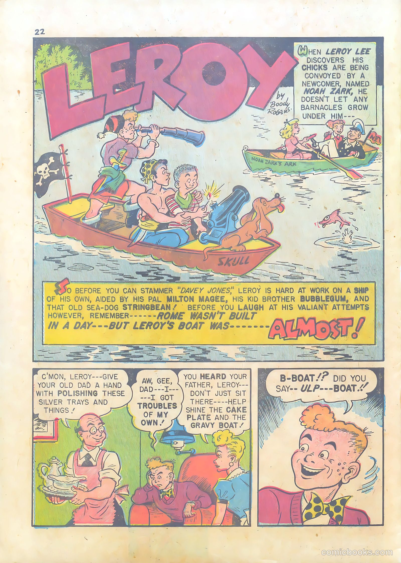 Steve Merritt #1 (1949) — page 22 of 32