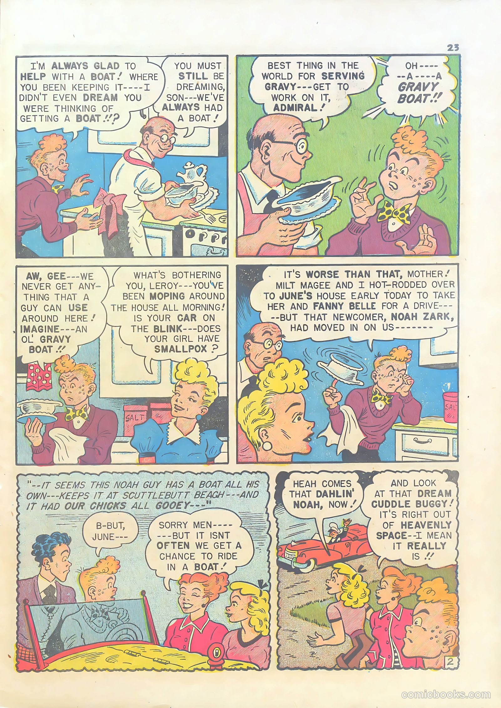 Steve Merritt #1 (1949) — page 23 of 32