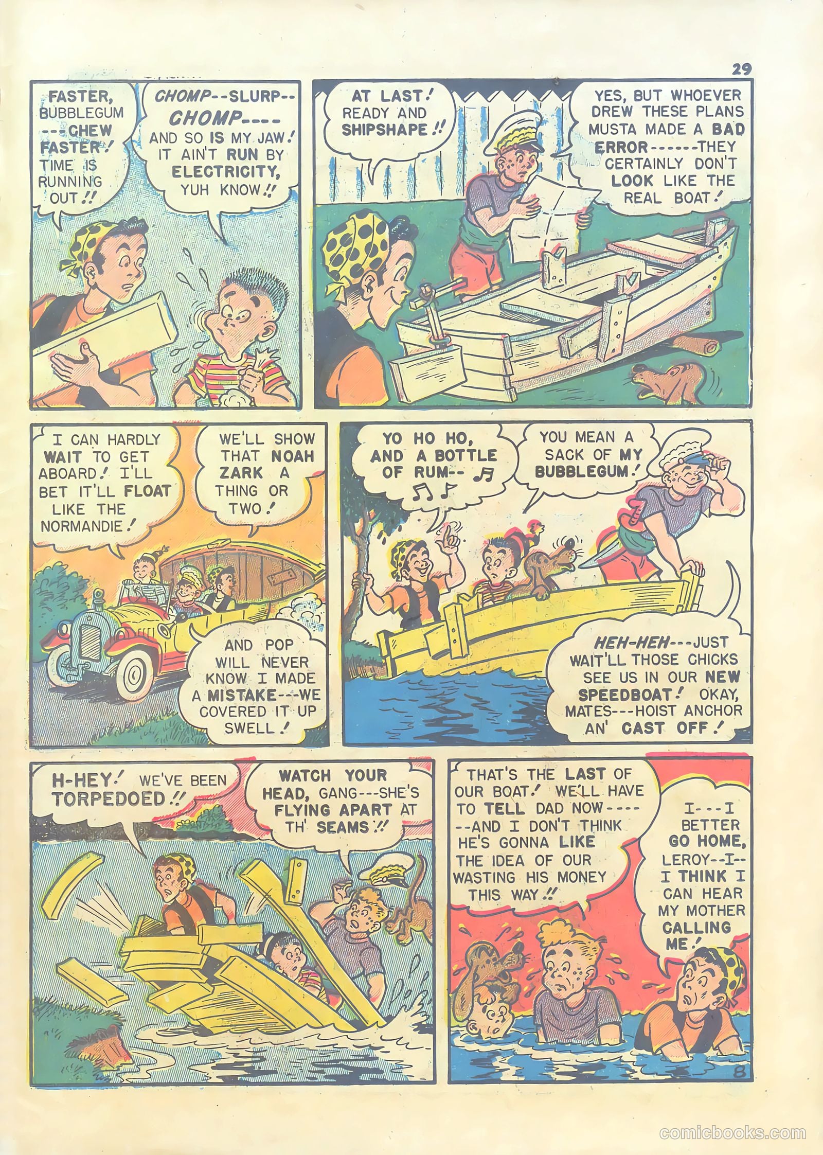 Steve Merritt #1 (1949) — page 29 of 32