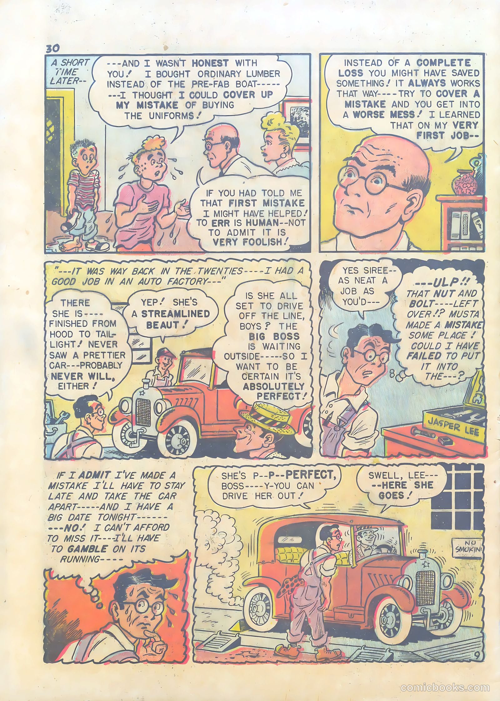 Steve Merritt #1 (1949) — page 30 of 32