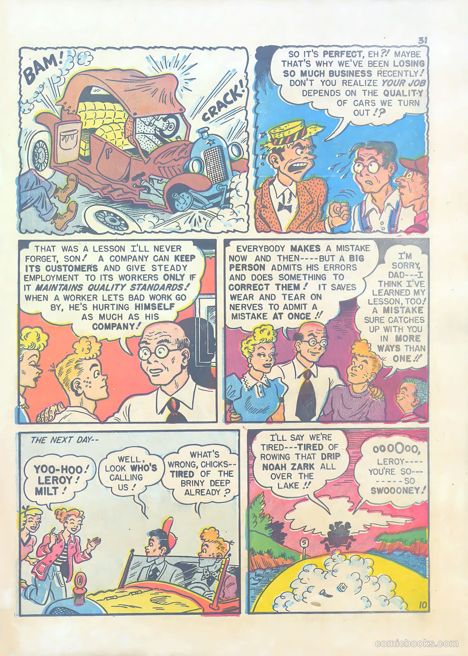Steve Merritt #1 (1949) — page 31 of 32