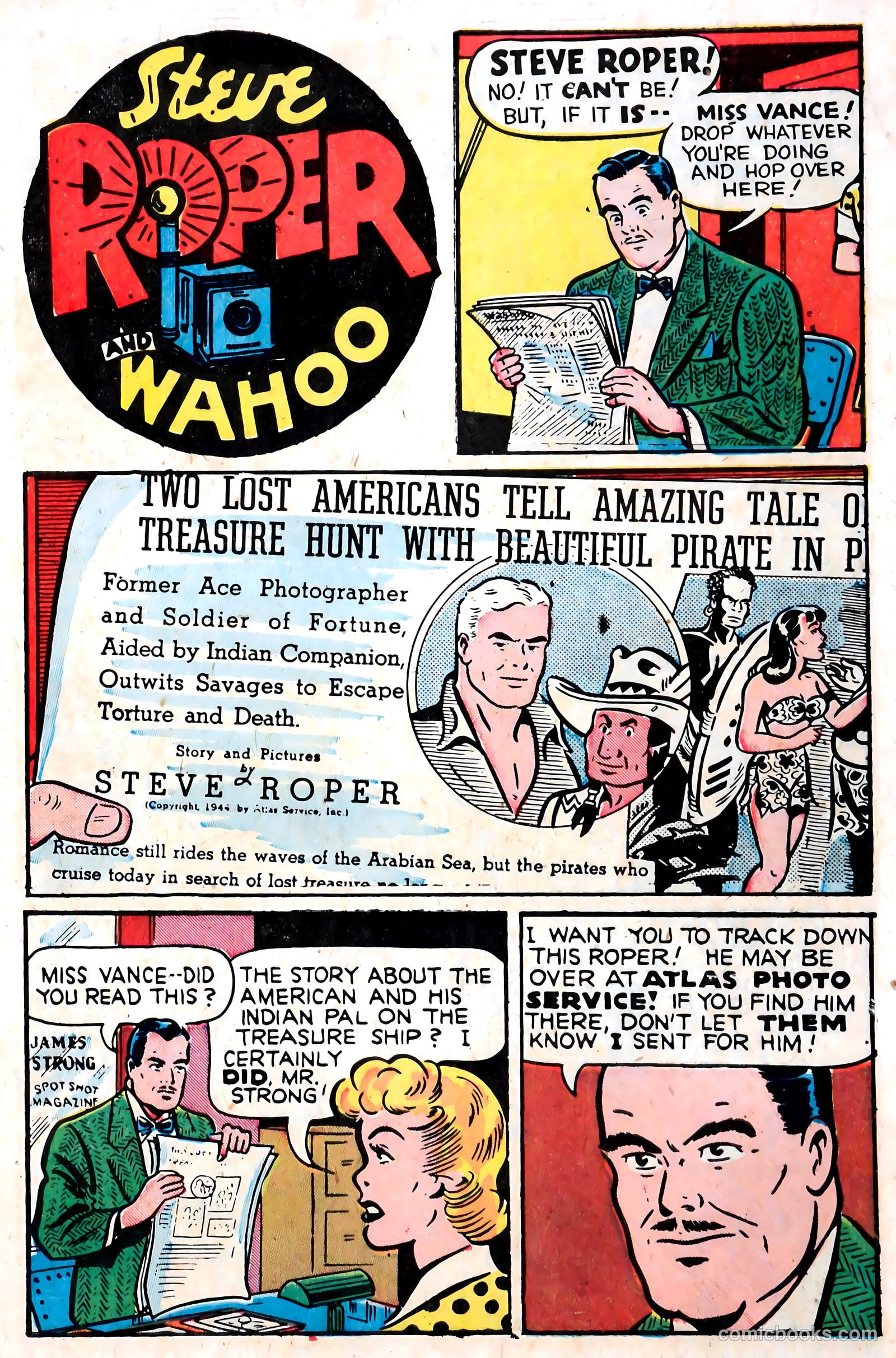 Steve Roper #1 (1948) — page 3 of 52