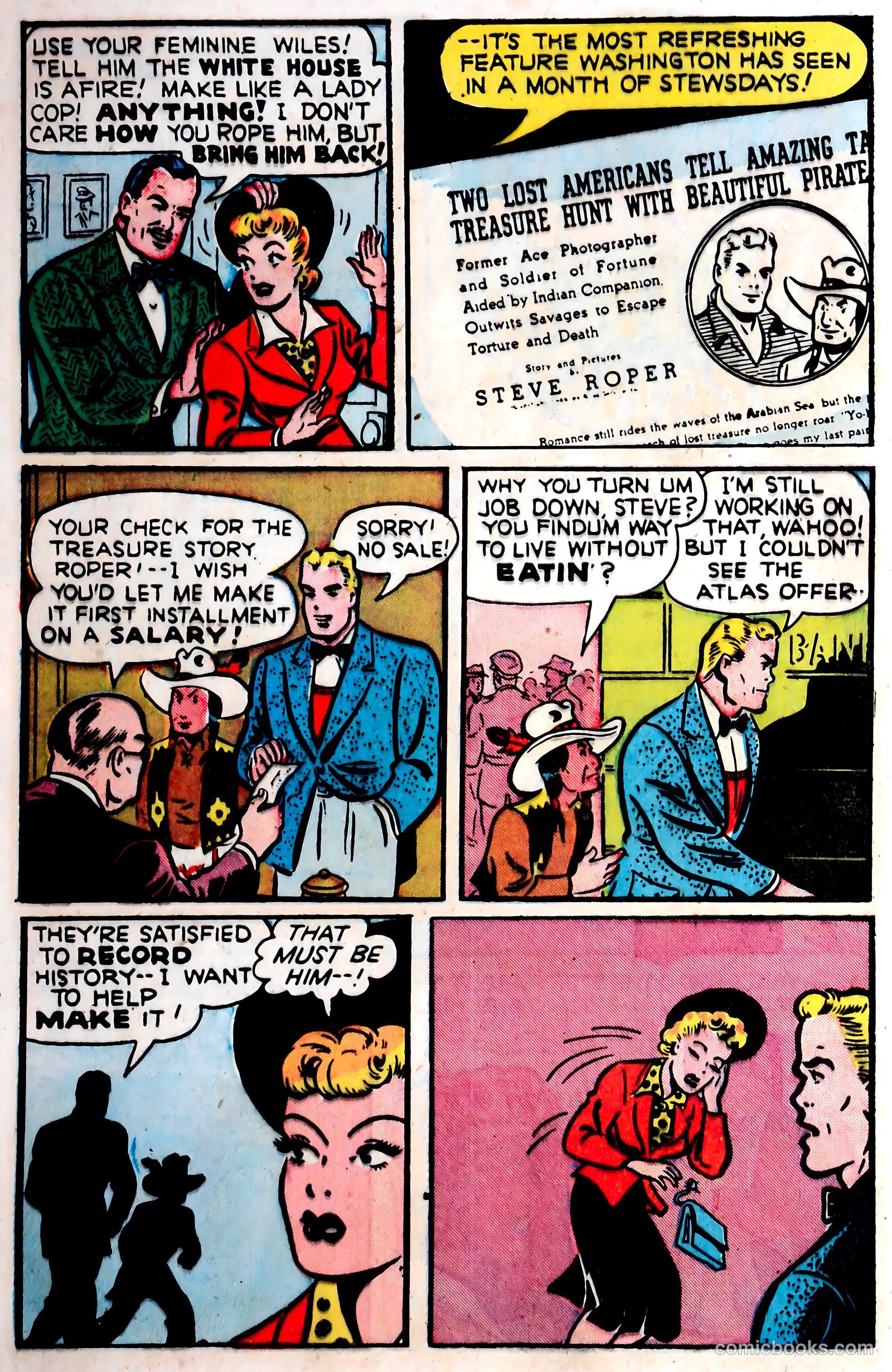 Steve Roper #1 (1948) — page 4 of 52
