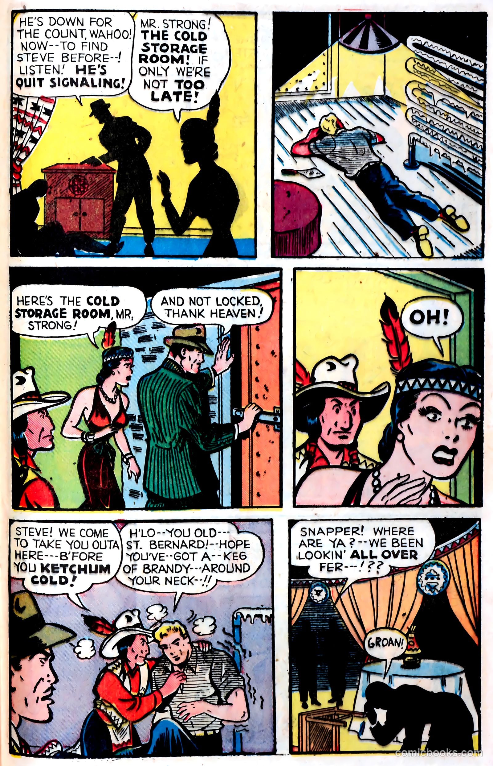Steve Roper #1 (1948) — page 35 of 52