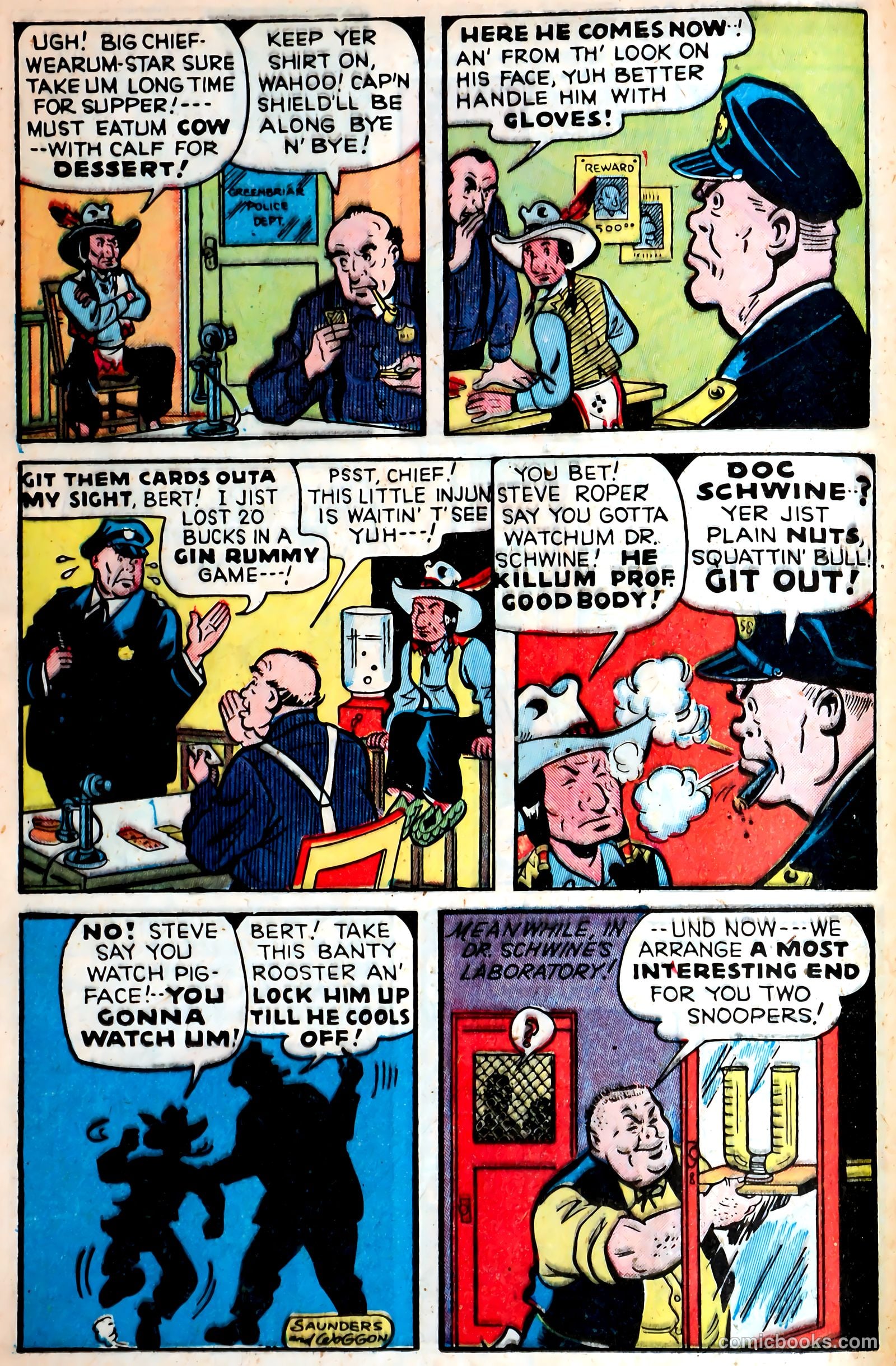 Steve Roper #2 (1948) — page 20 of 52