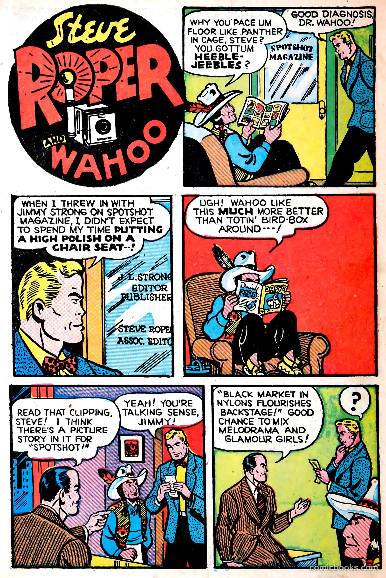 Steve Roper #2 (1948) — page 3 of 52
