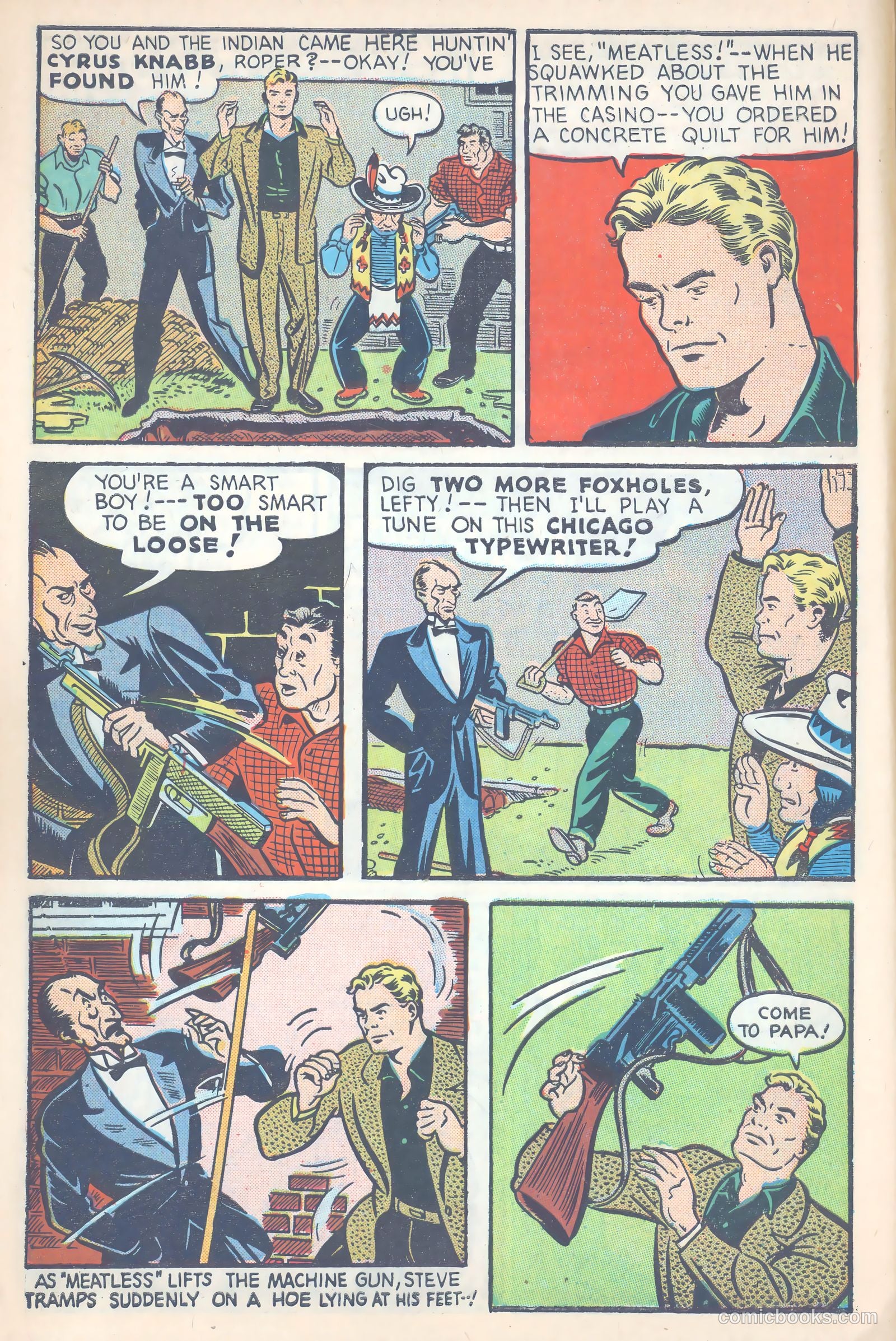Steve Roper #3 (1948) — page 10 of 52