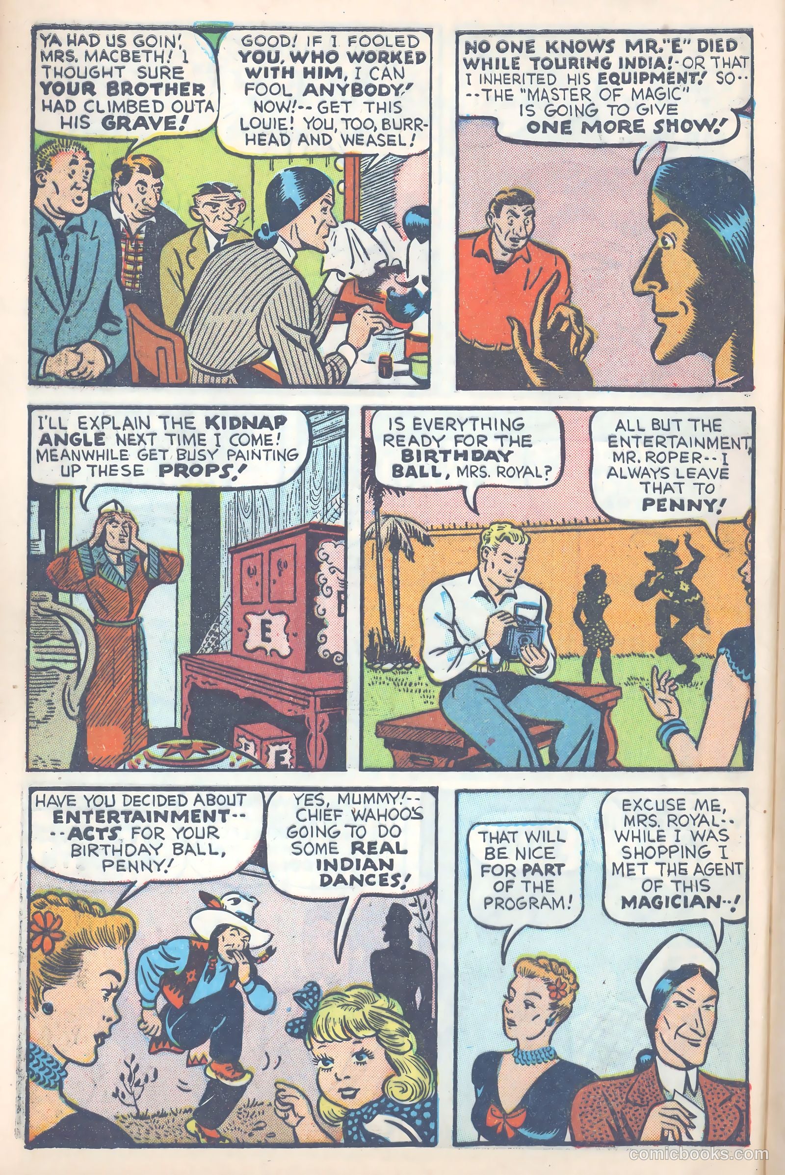 Steve Roper #3 (1948) — page 40 of 52