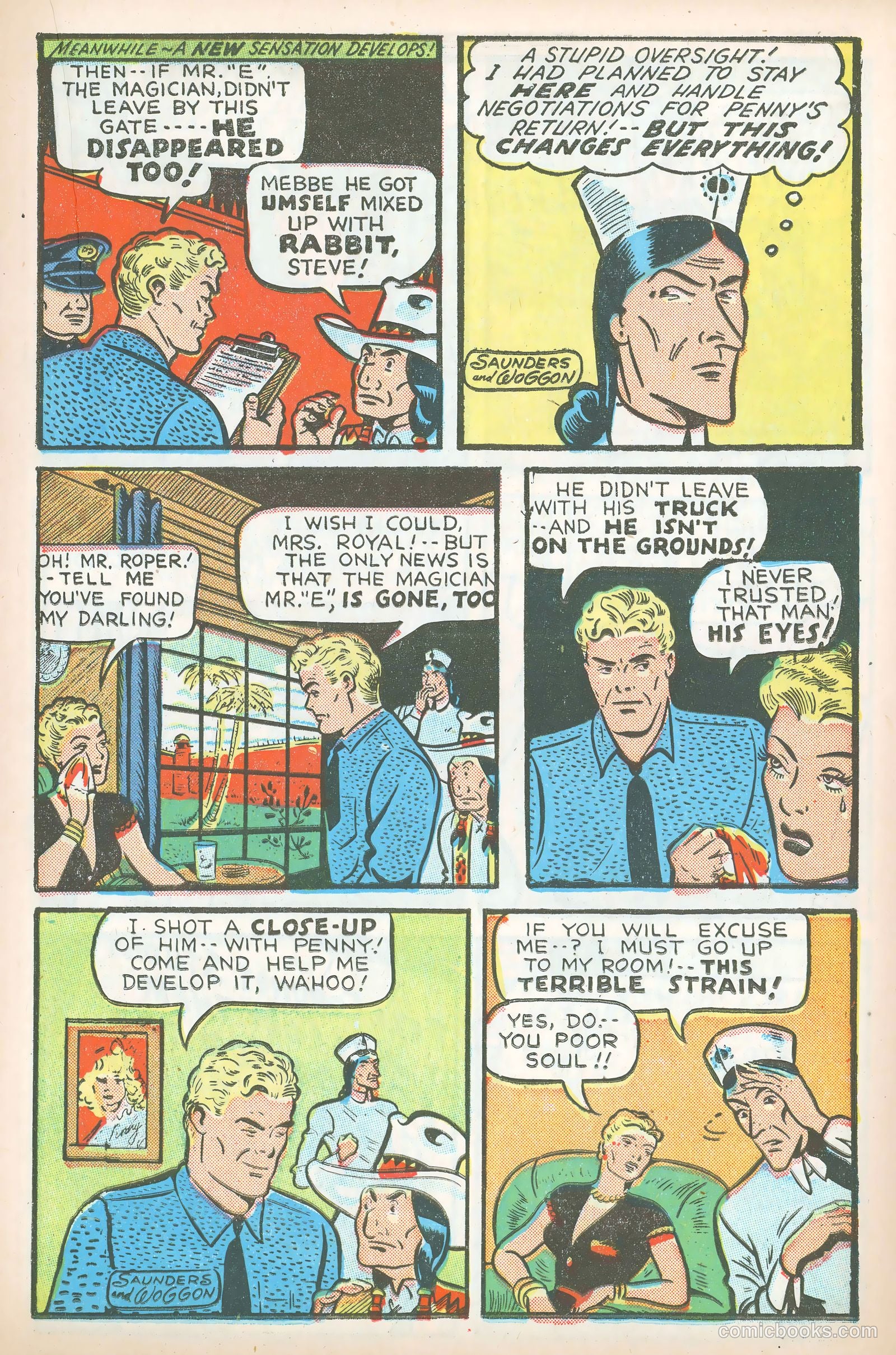 Steve Roper #4 (1948) — page 19 of 52