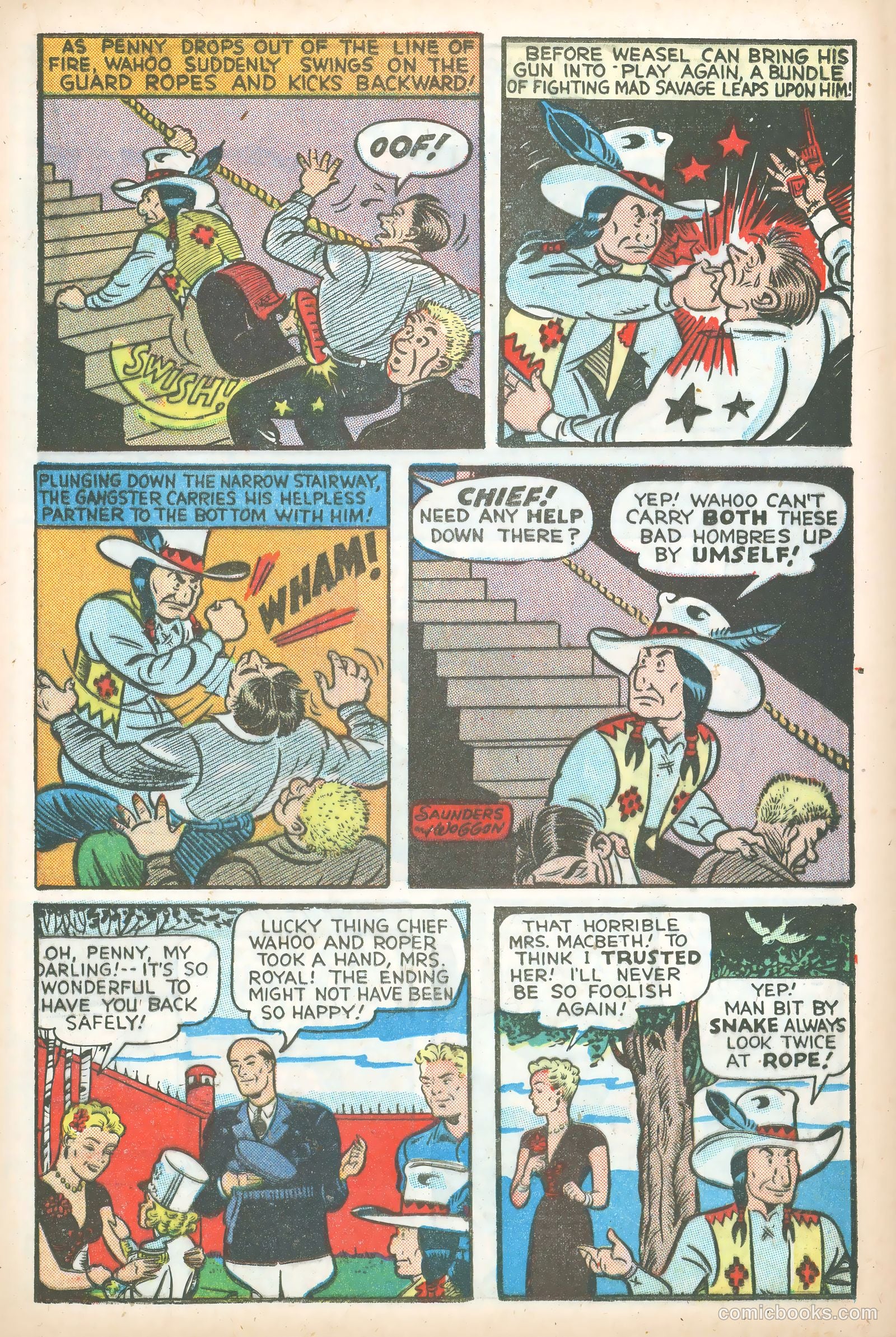 Steve Roper #4 (1948) — page 35 of 52