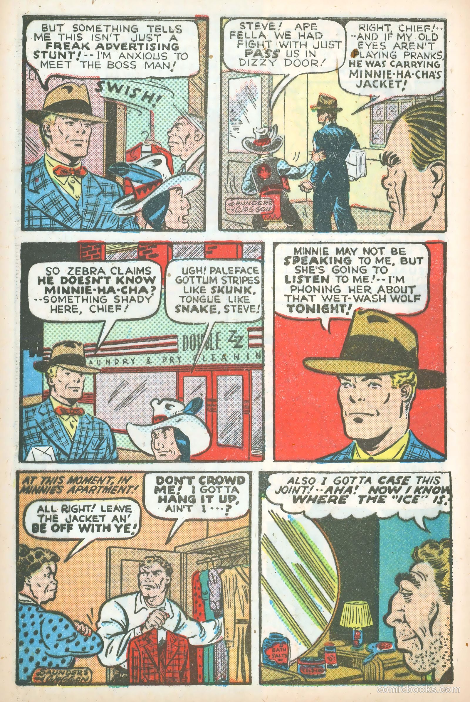 Steve Roper #4 (1948) — page 42 of 52