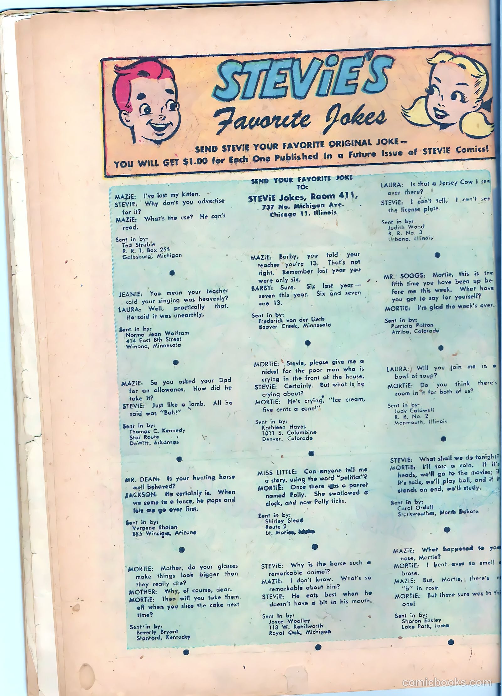 Stevie #1 (1952) — page 8 of 36